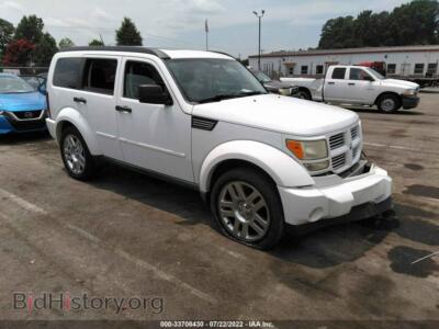 2011 Dodge NITRO Heat, white — VIN 1D4PT4GX3BW587183, IAAI