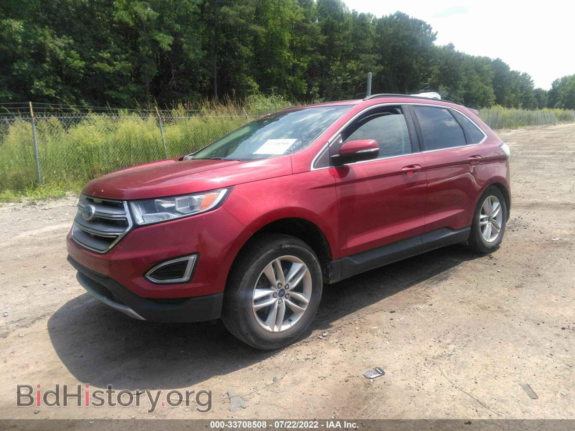 2015 FORD EDGE - VIN: 2FMTK3J82FBB70473 - Photo 2
