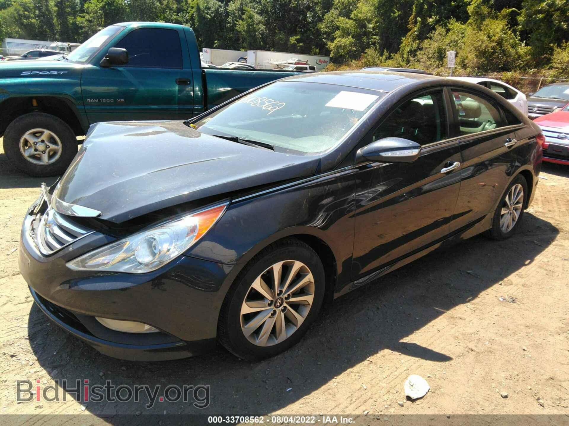 2014 HYUNDAI SONATA - VIN: 5NPEC4AB2EH914037 - Фото 2
