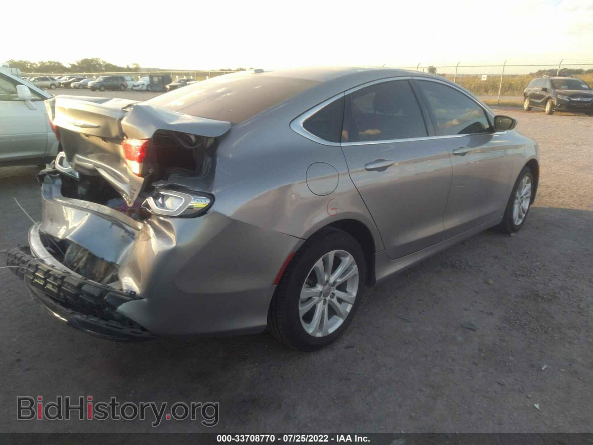 2015 CHRYSLER 200 - VIN: 1C3CCCABXFN619260 - Фото 4