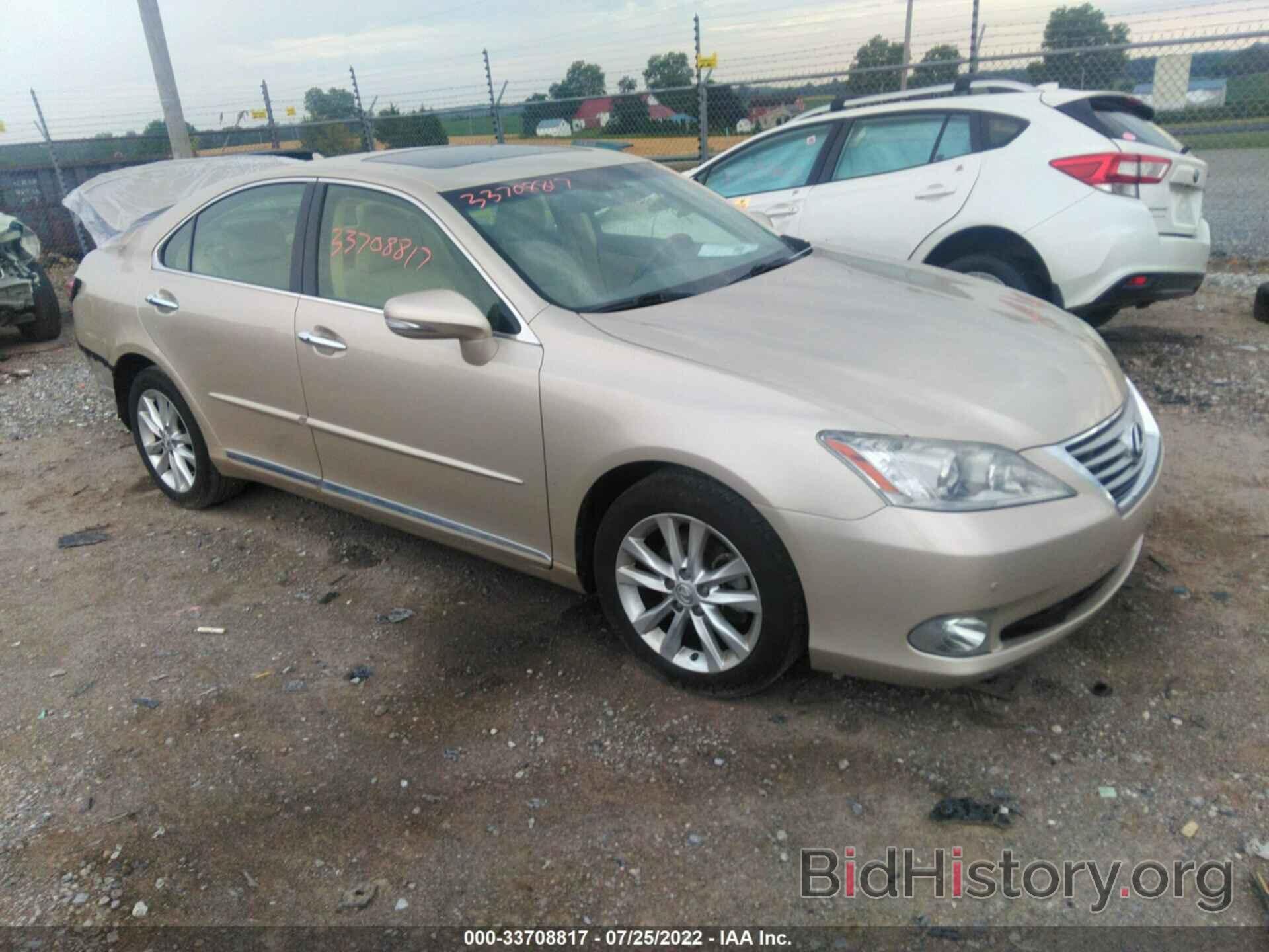 Photo JTHBK1EG9C2501717 - LEXUS ES 350 2012