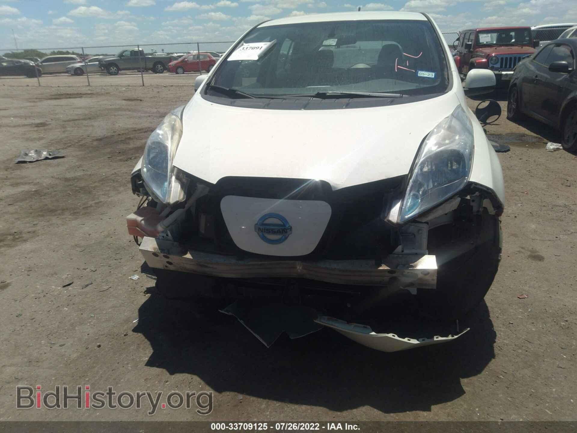 2013 NISSAN LEAF - VIN: 1N4AZ0CP6DC417152 - Фото 6