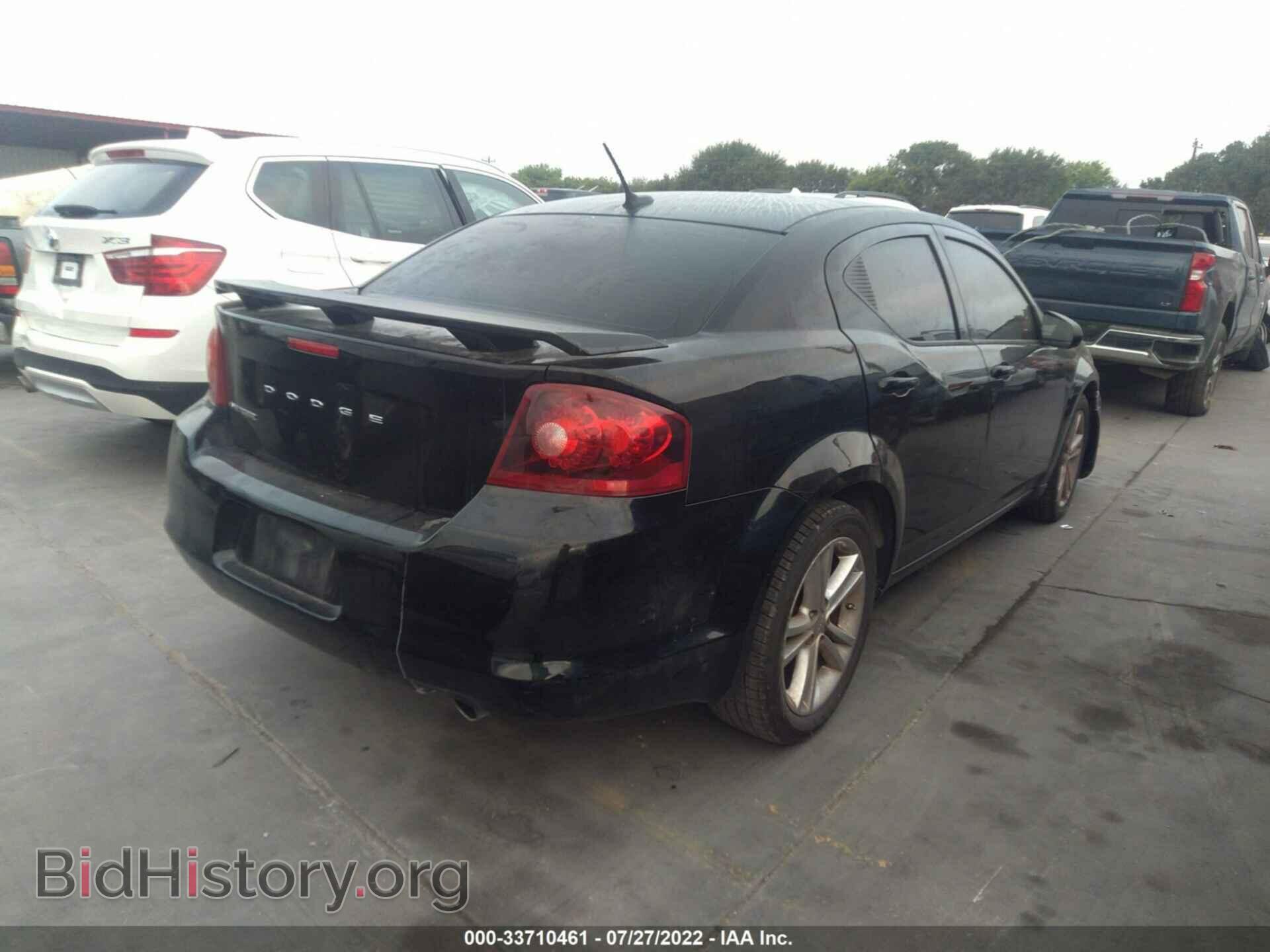 2013 DODGE AVENGER - VIN: 1C3CDZAG8DN770347 - Фото 4