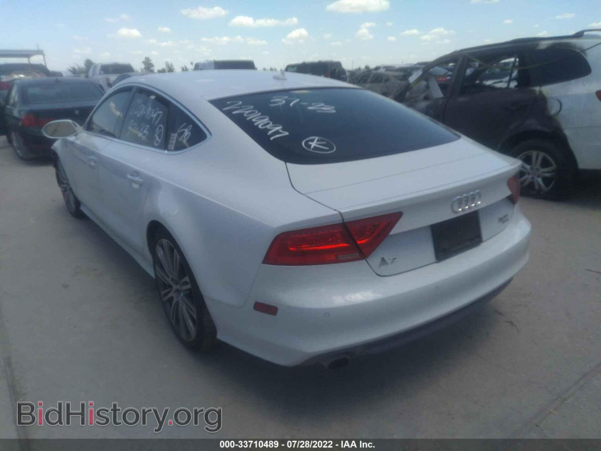 2012 AUDI A7 - VIN: WAU2GAFCXCN068743 - Фото 3