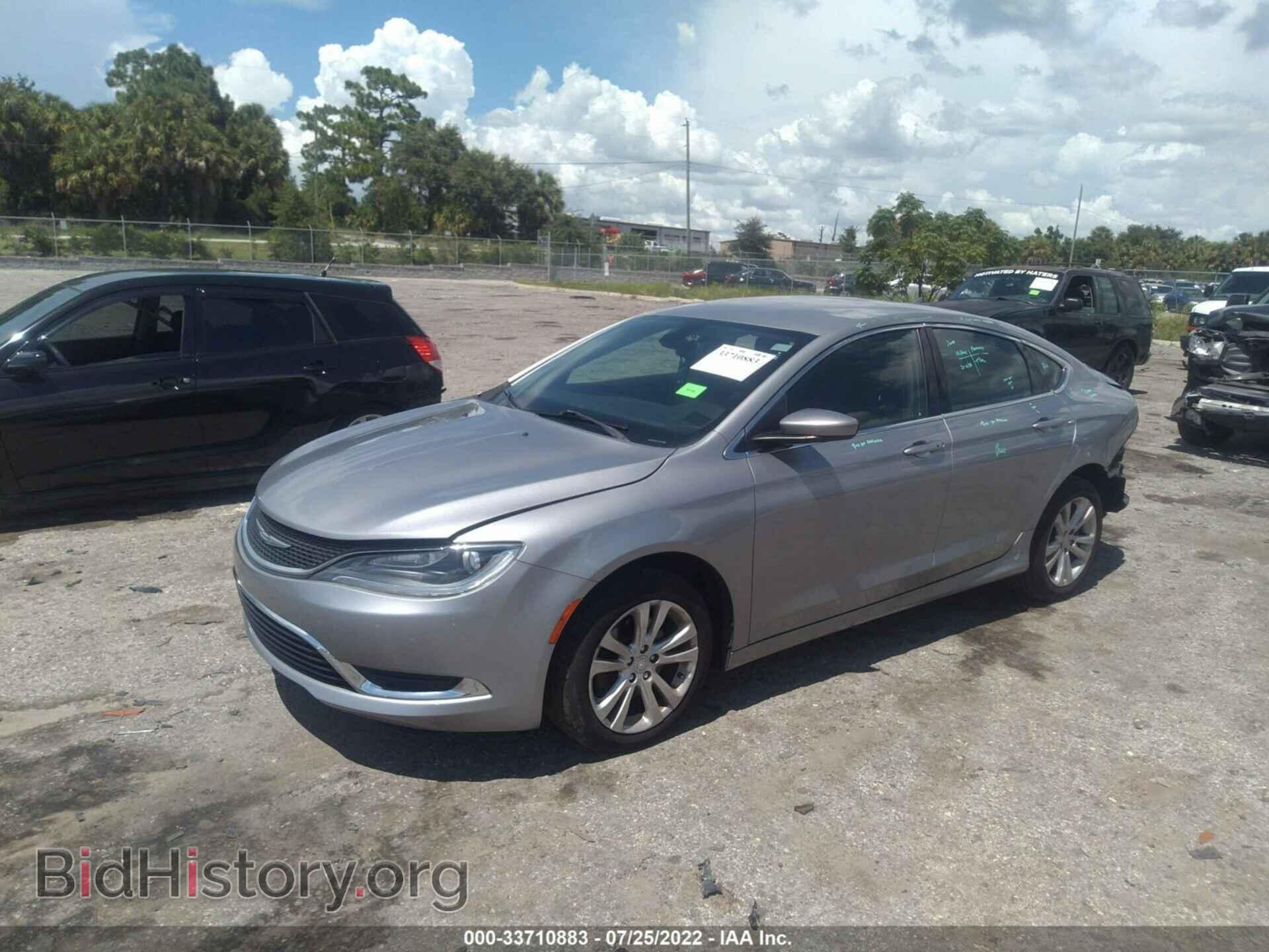 2015 CHRYSLER 200 - VIN: 1C3CCCAB7FN614453 - Фото 2