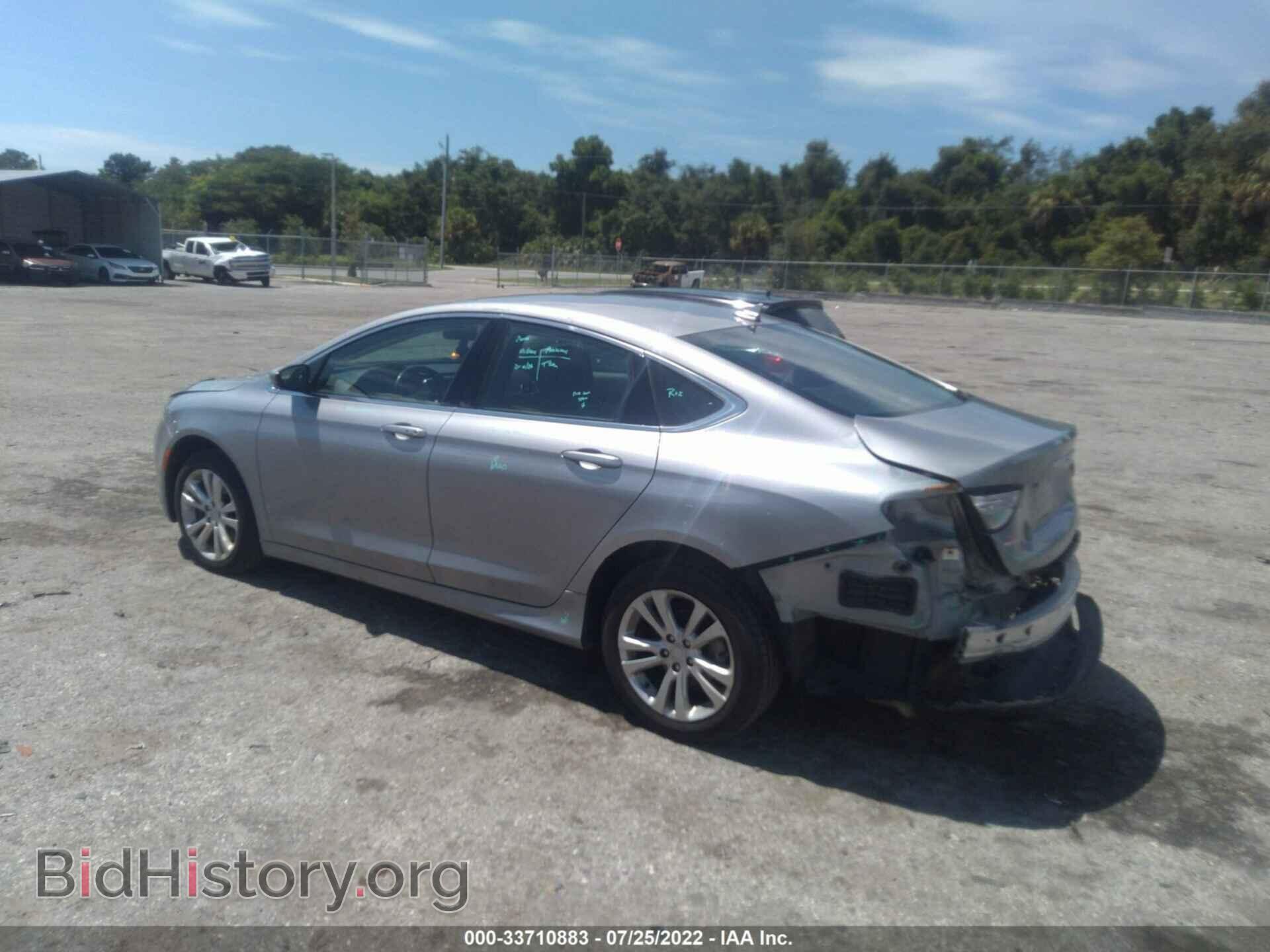 2015 CHRYSLER 200 - VIN: 1C3CCCAB7FN614453 - Фото 3
