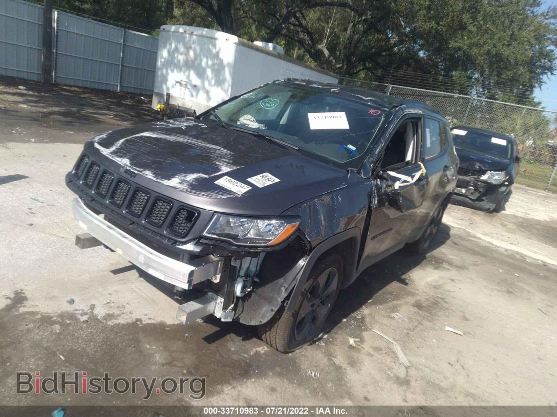 2021 JEEP COMPASS - VIN: 3C4NJCBB2MT587202 - Фото 2