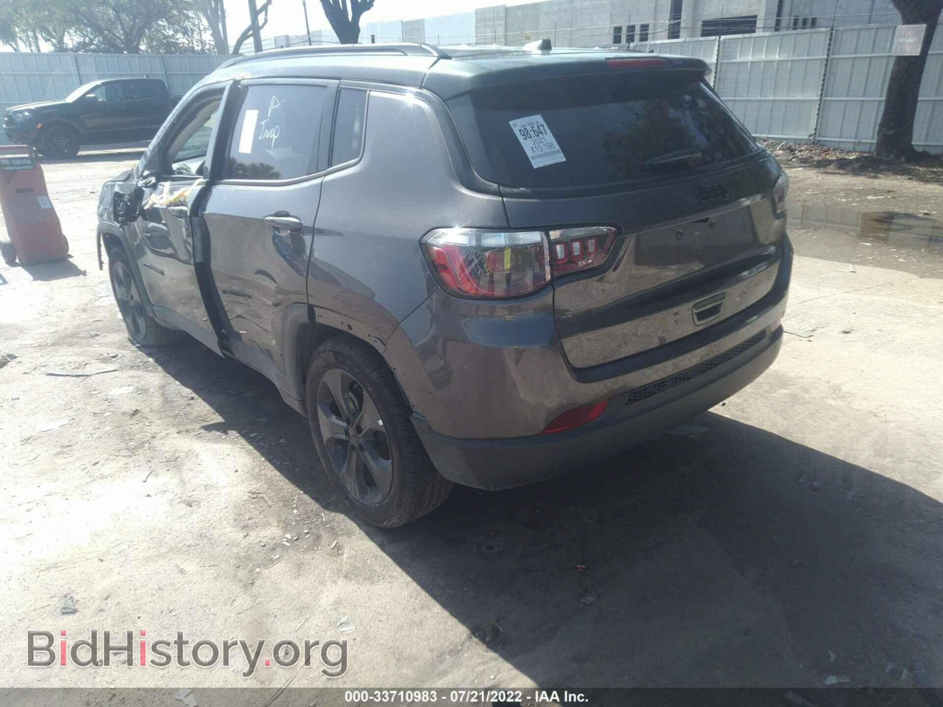 2021 JEEP COMPASS - VIN: 3C4NJCBB2MT587202 - Фото 3