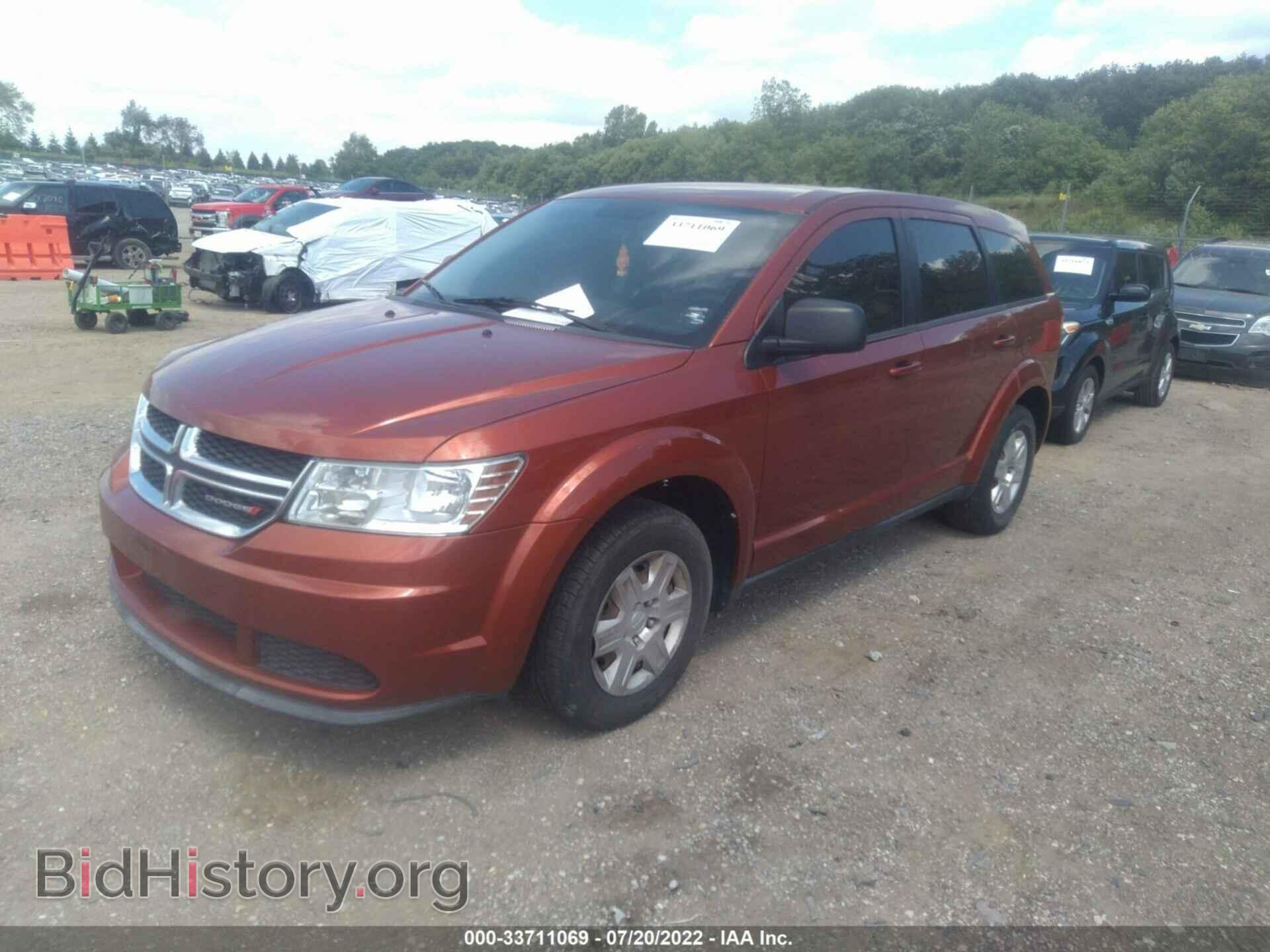 2012 DODGE JOURNEY - VIN: 3C4PDCAB1CT371616 - Фото 2