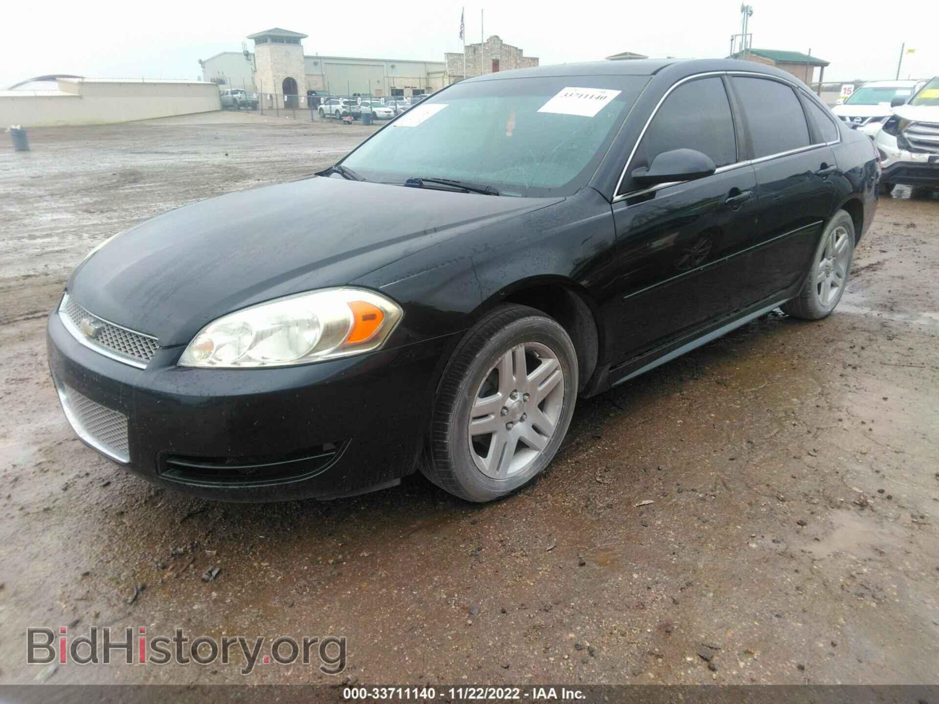 2012 CHEVROLET IMPALA - VIN: 2G1WB5E31C1186301 - Фото 2