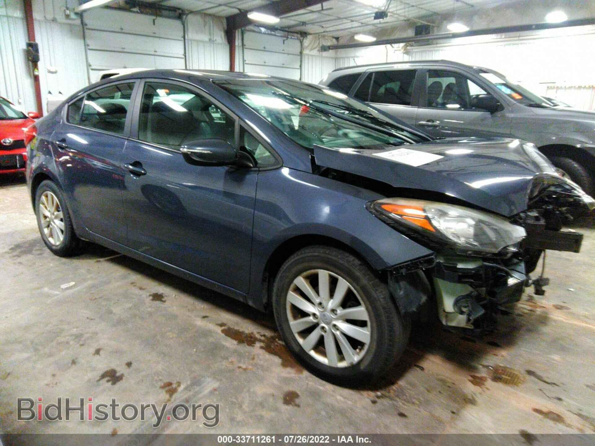 Photo KNAFX4A61E5223199 - KIA FORTE 2014