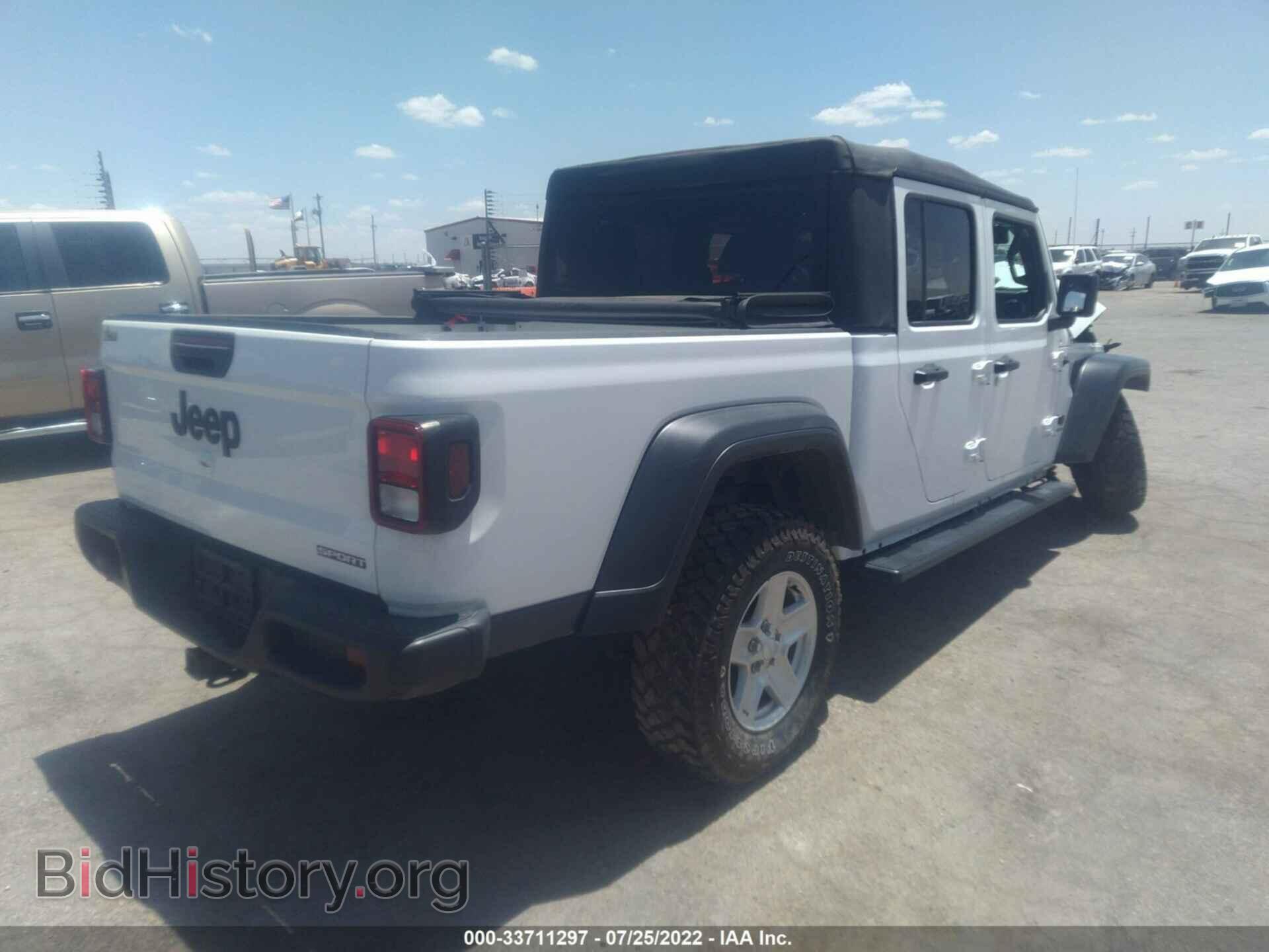 2020 JEEP GLADIATOR - VIN: 1C6HJTAG3LL154838 - Фото 4