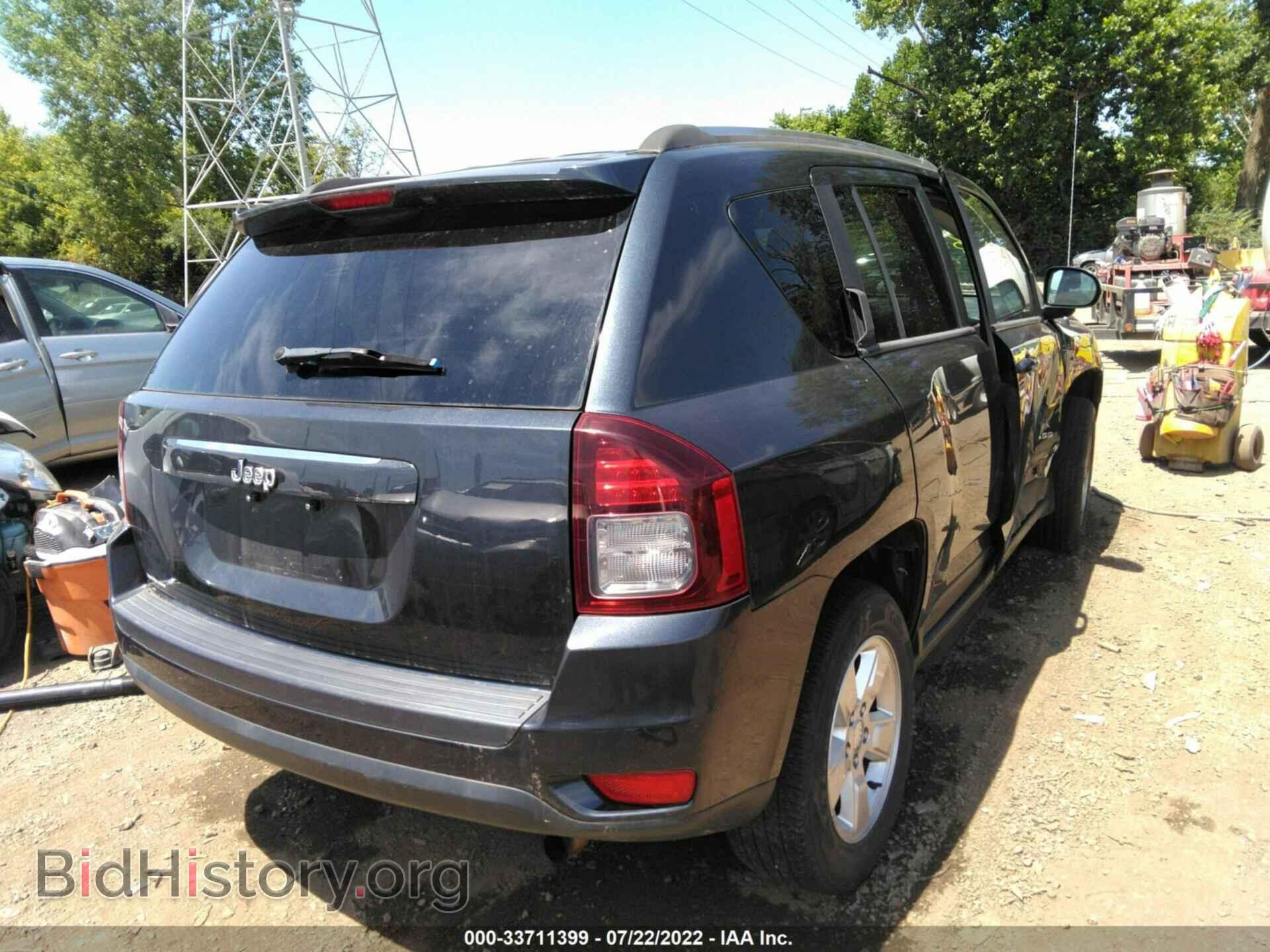 2014 JEEP COMPASS - VIN: 1C4NJCBAXED812495 - Фото 4