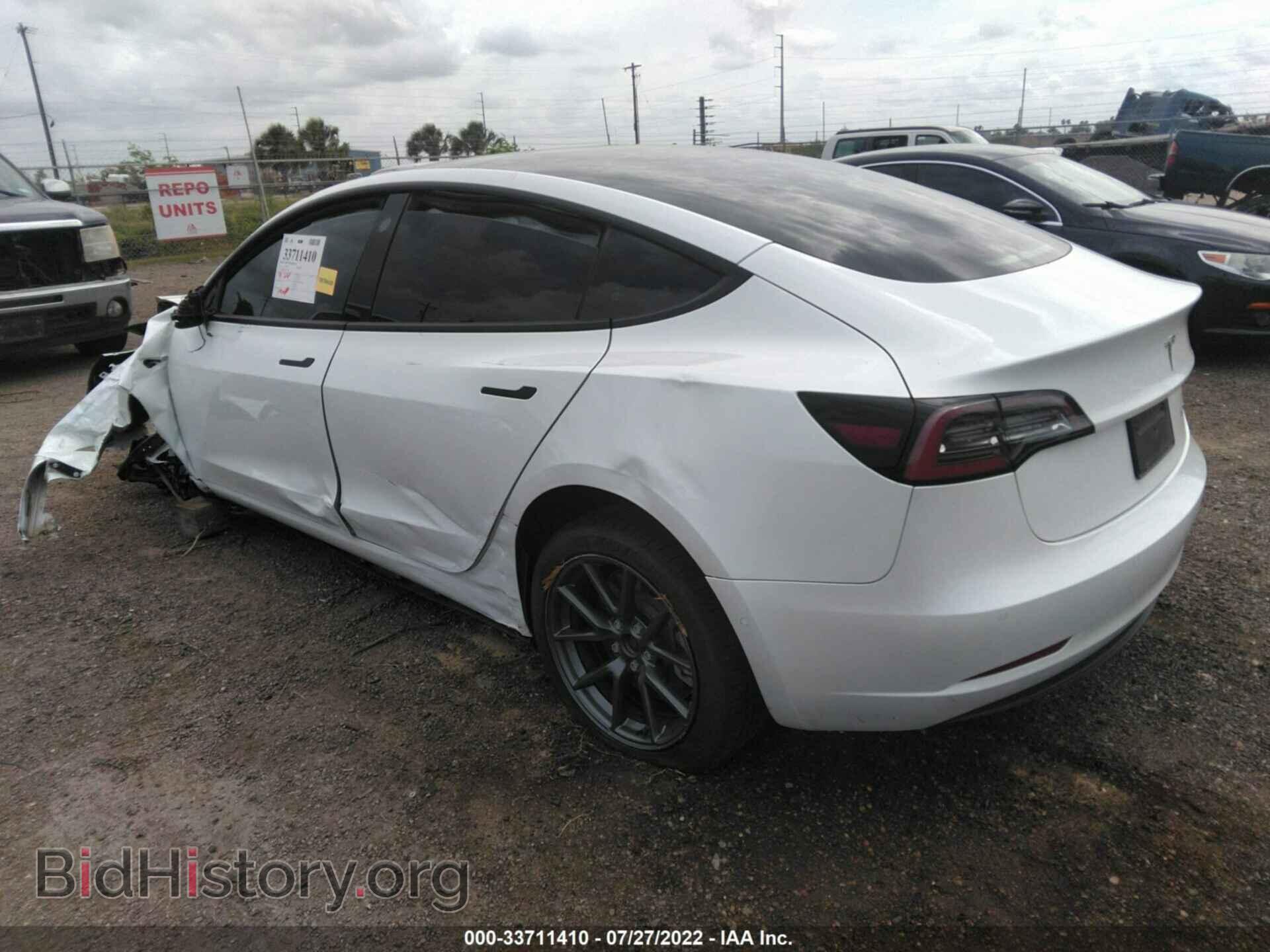 2021 TESLA MODEL 3 - VIN: 5YJ3E1EB7MF051551 - Фото 3
