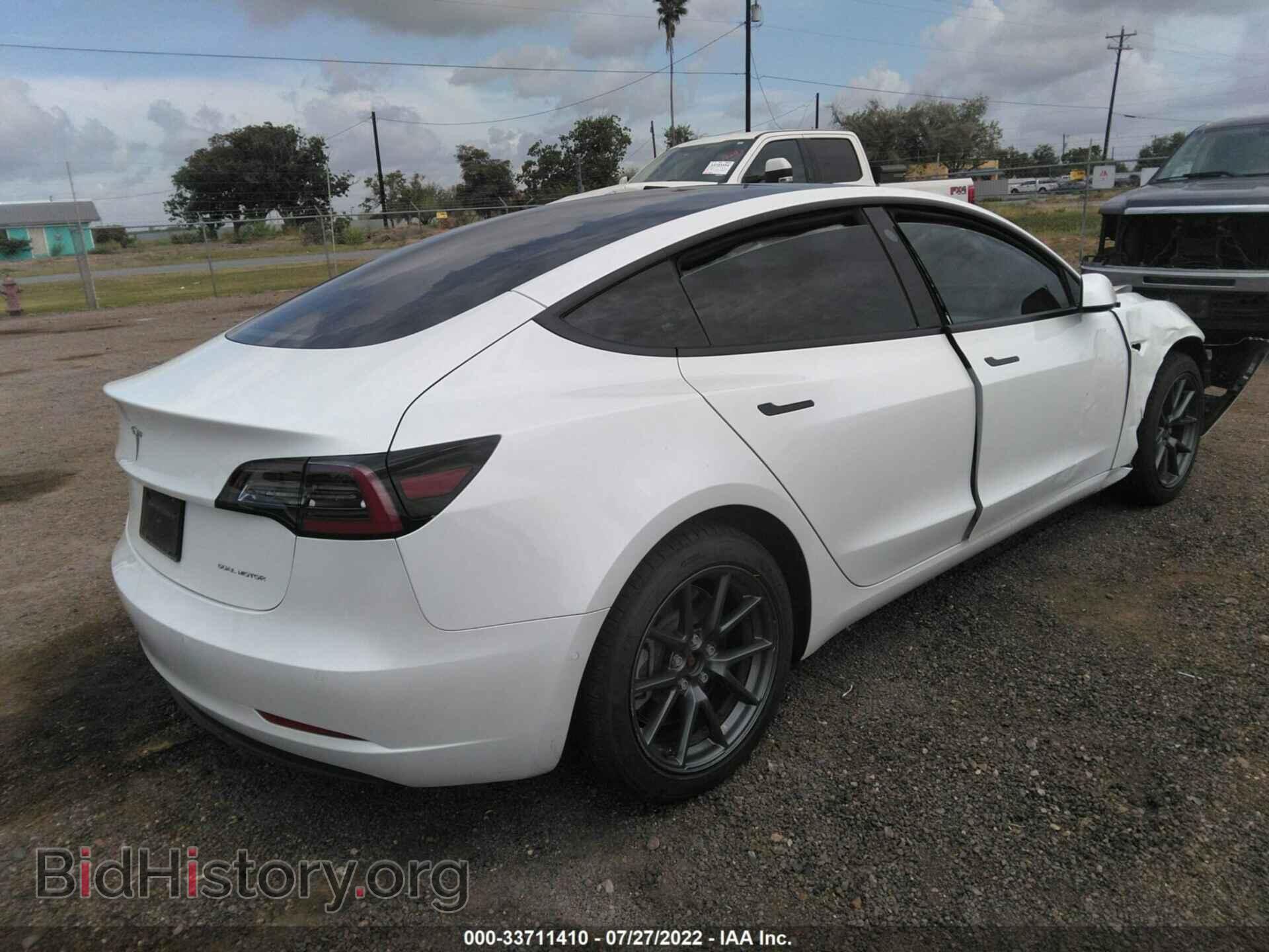 2021 TESLA MODEL 3 - VIN: 5YJ3E1EB7MF051551 - Фото 4