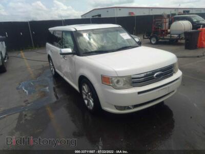 2010 Ford FLEX Limited, белый — VIN 2FMGK5DC1ABB18175, IAAI