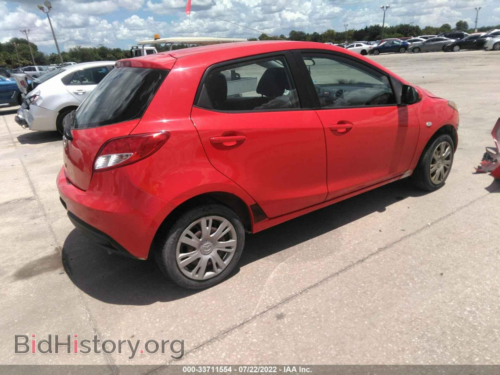 2013 MAZDA MAZDA2 - VIN: JM1DE1KY3D0155191 - Фото 4