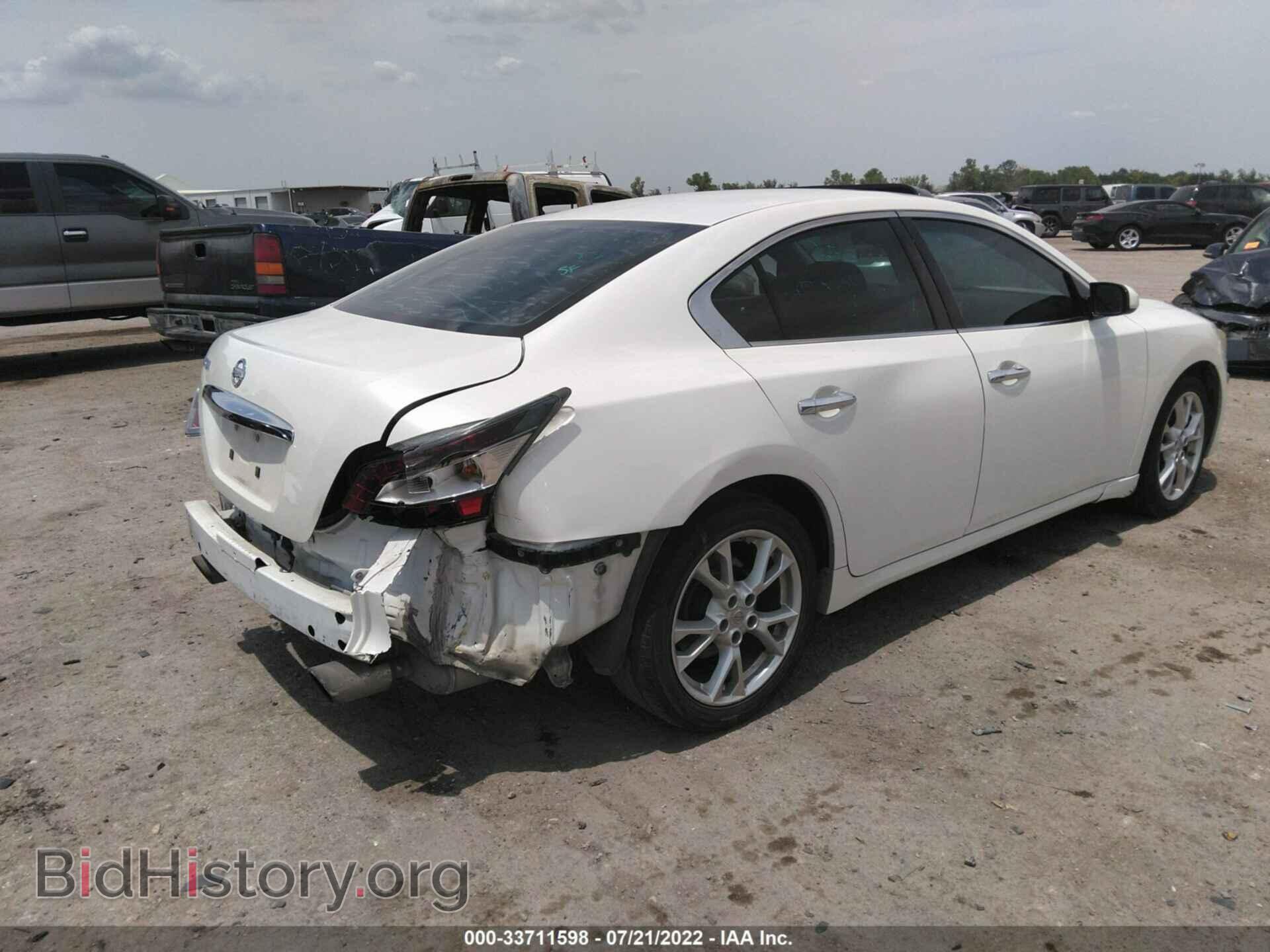 2013 NISSAN MAXIMA - VIN: 1N4AA5AP1DC824139 - Фото 4