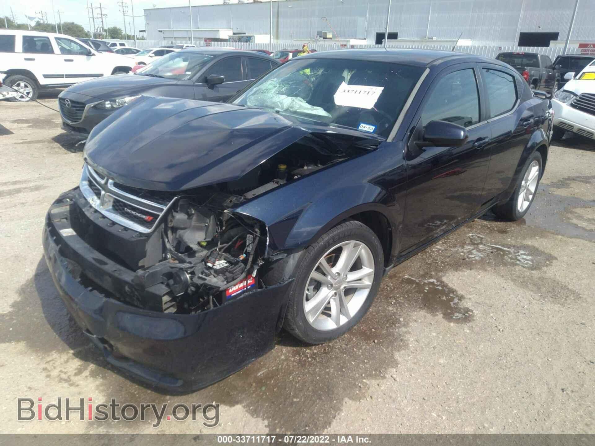2011 DODGE AVENGER - VIN: 1B3BD1FG4BN510205 - Фото 2