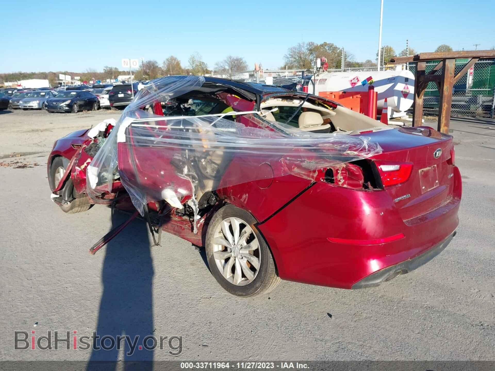 2014 KIA OPTIMA - VIN: 5XXGN4A77EG316620 - Фото 3
