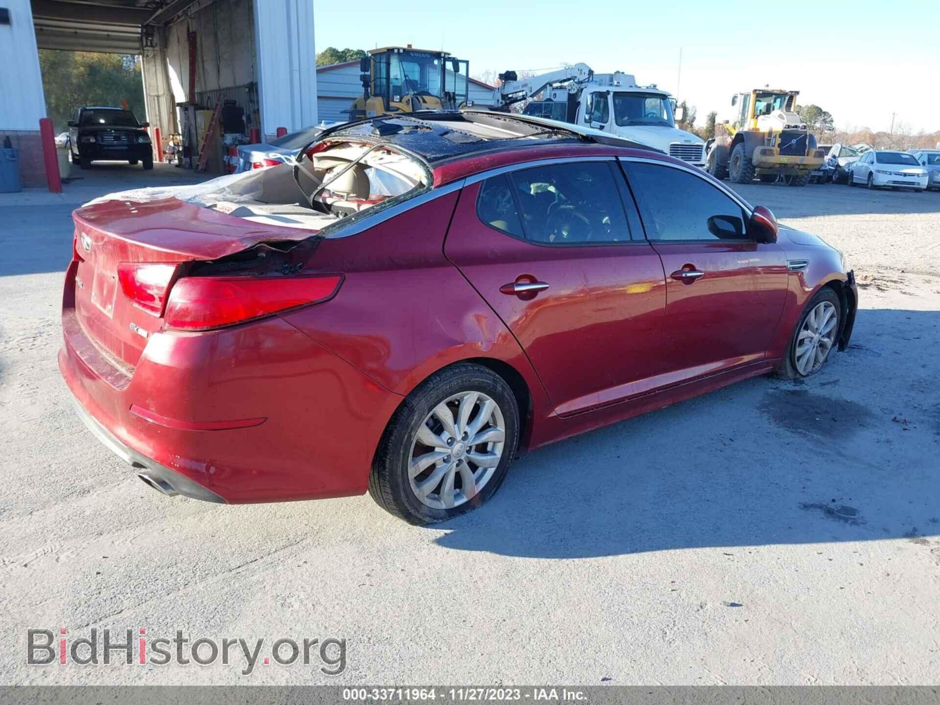 2014 KIA OPTIMA - VIN: 5XXGN4A77EG316620 - Фото 4