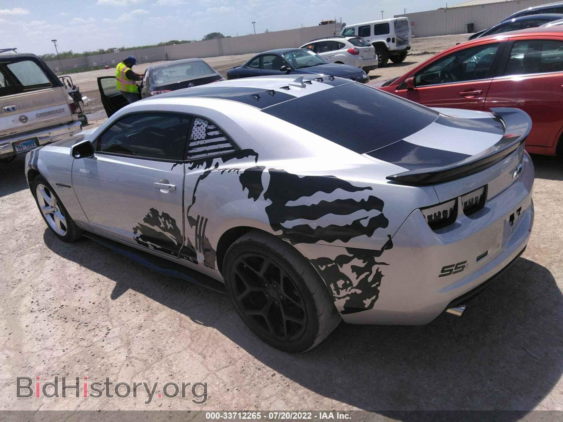 2012 CHEVROLET CAMARO - VIN: 2G1FK1EJ0C9167960 - Фото 3