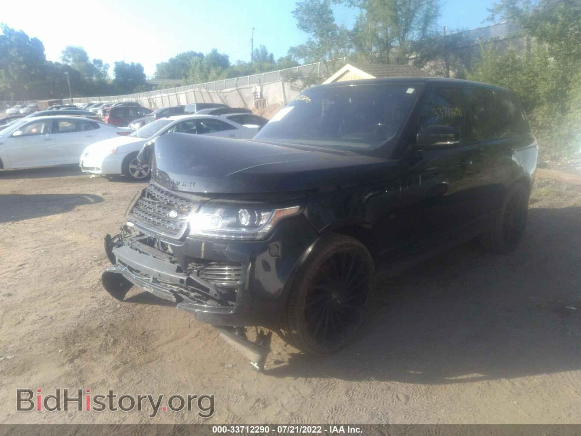 2014 LAND ROVER RANGE ROVER - VIN: SALGS2TF9EA174731 - Фото 2