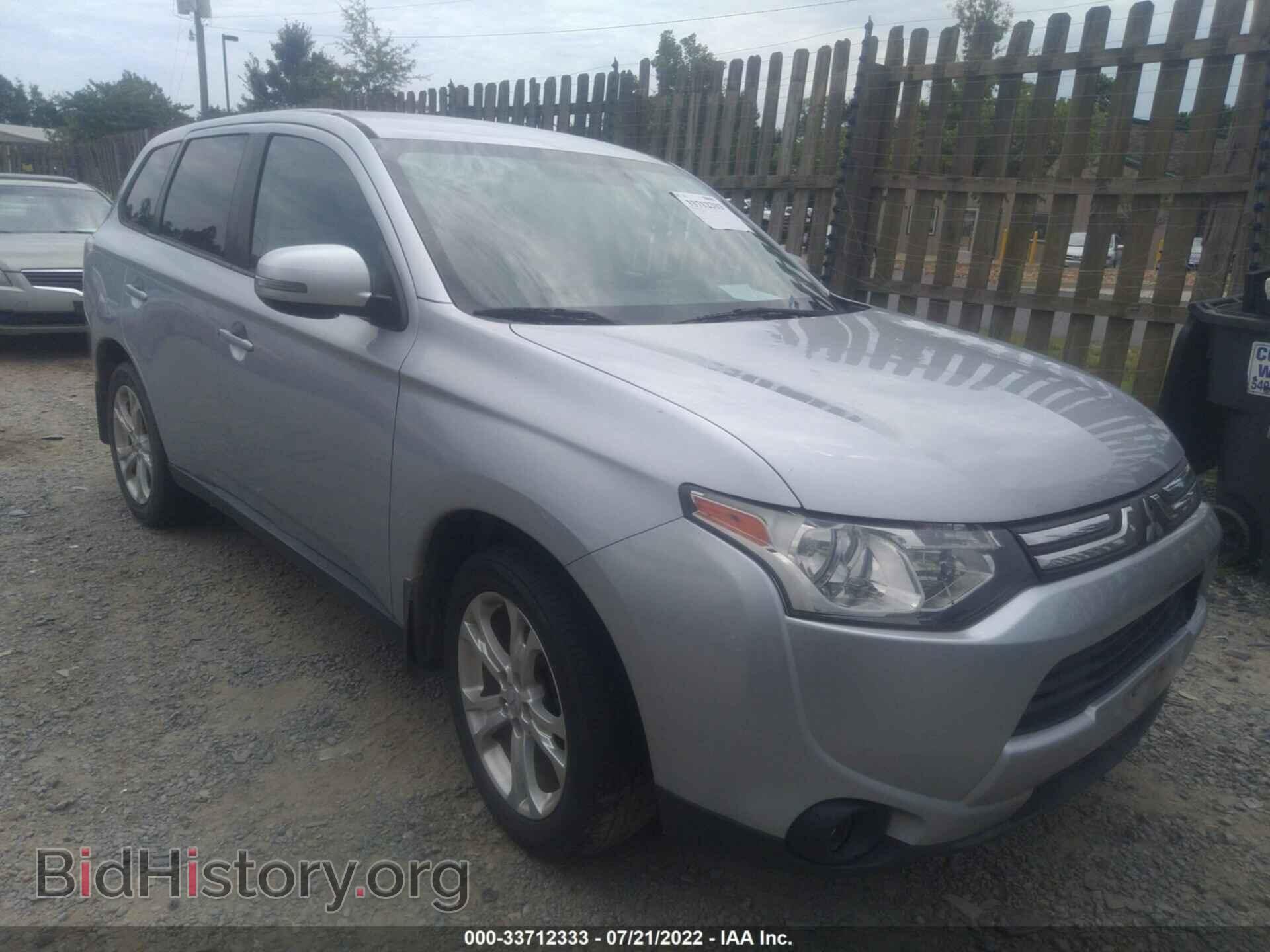 Photo JA4AD3A35EZ018445 - MITSUBISHI OUTLANDER 2014