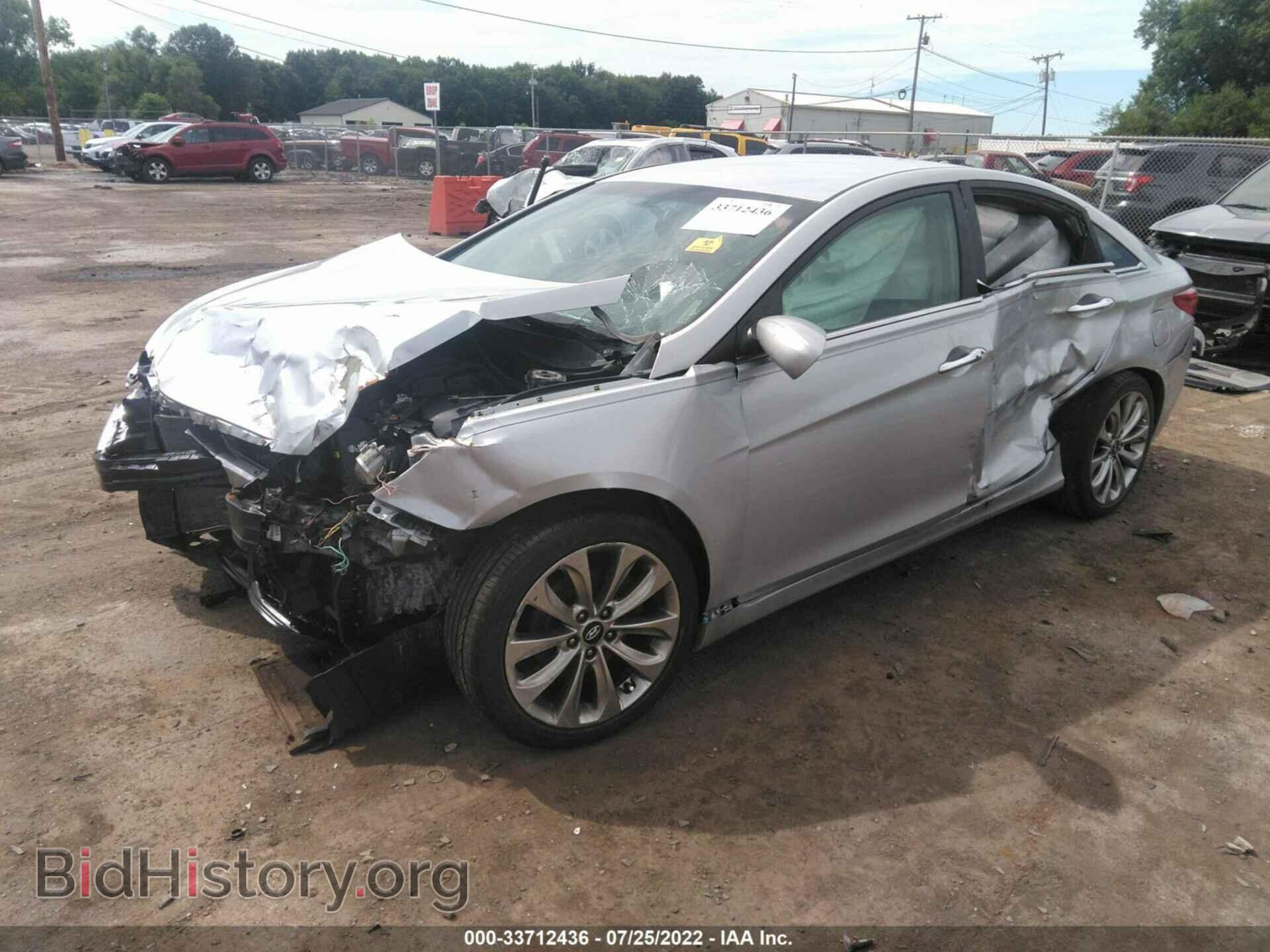 2012 HYUNDAI SONATA - VIN: 5NPEC4AC1CH414943 - Фото 2