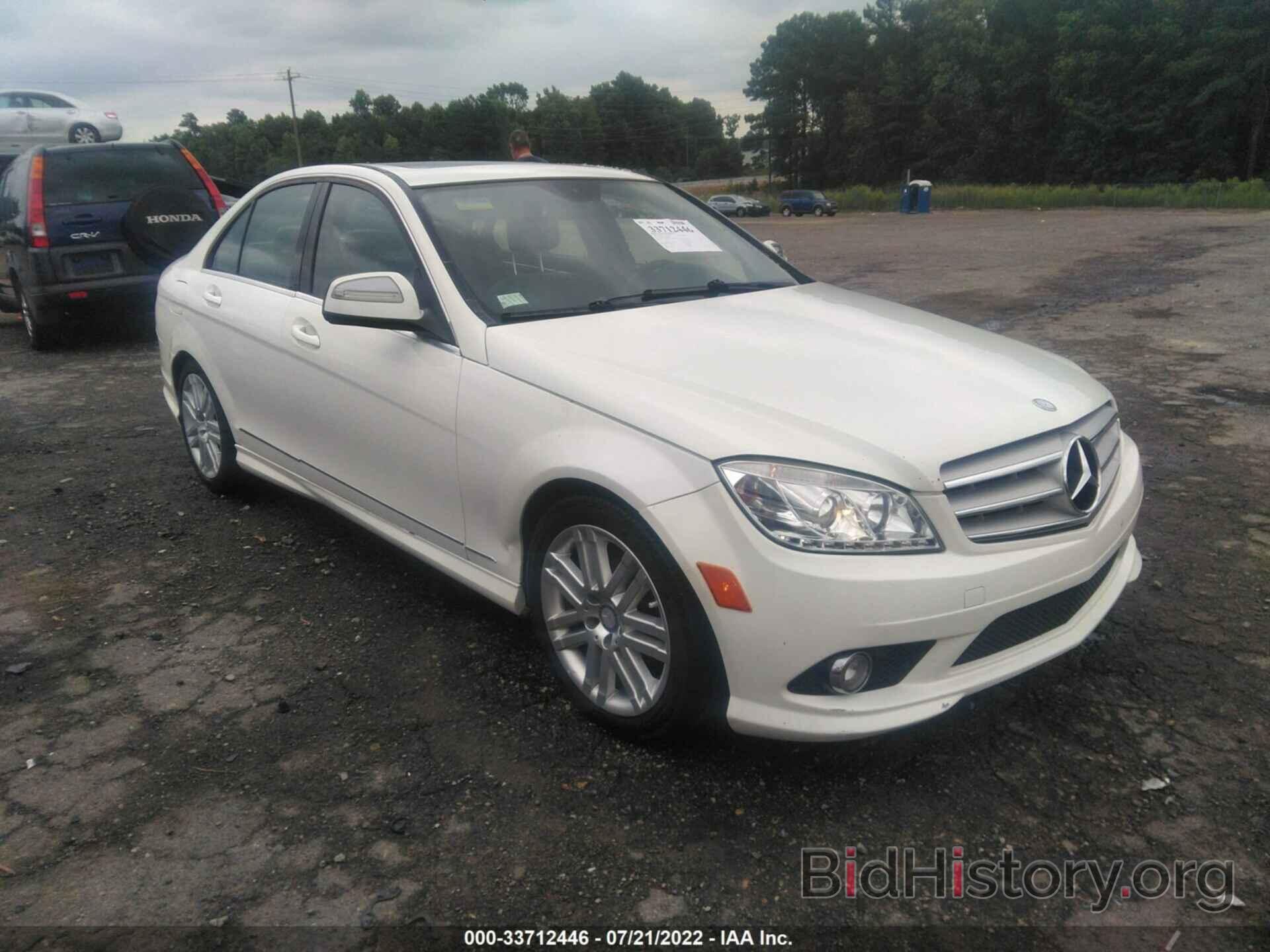 Photo WDDGF54X39F222176 - MERCEDES-BENZ C-CLASS 2009