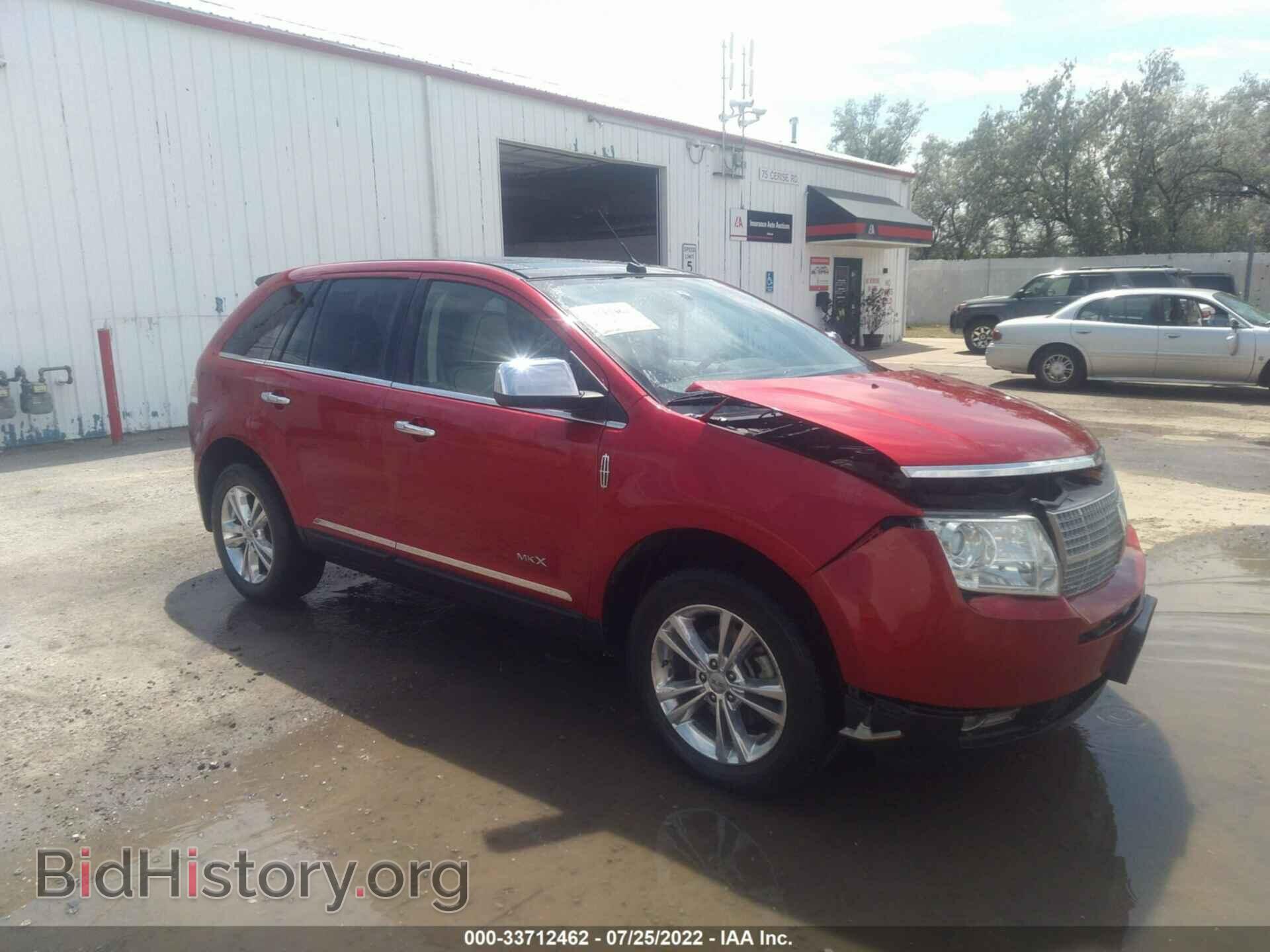 Фотография 2LMDJ8JC1ABJ05491 - LINCOLN MKX 2010