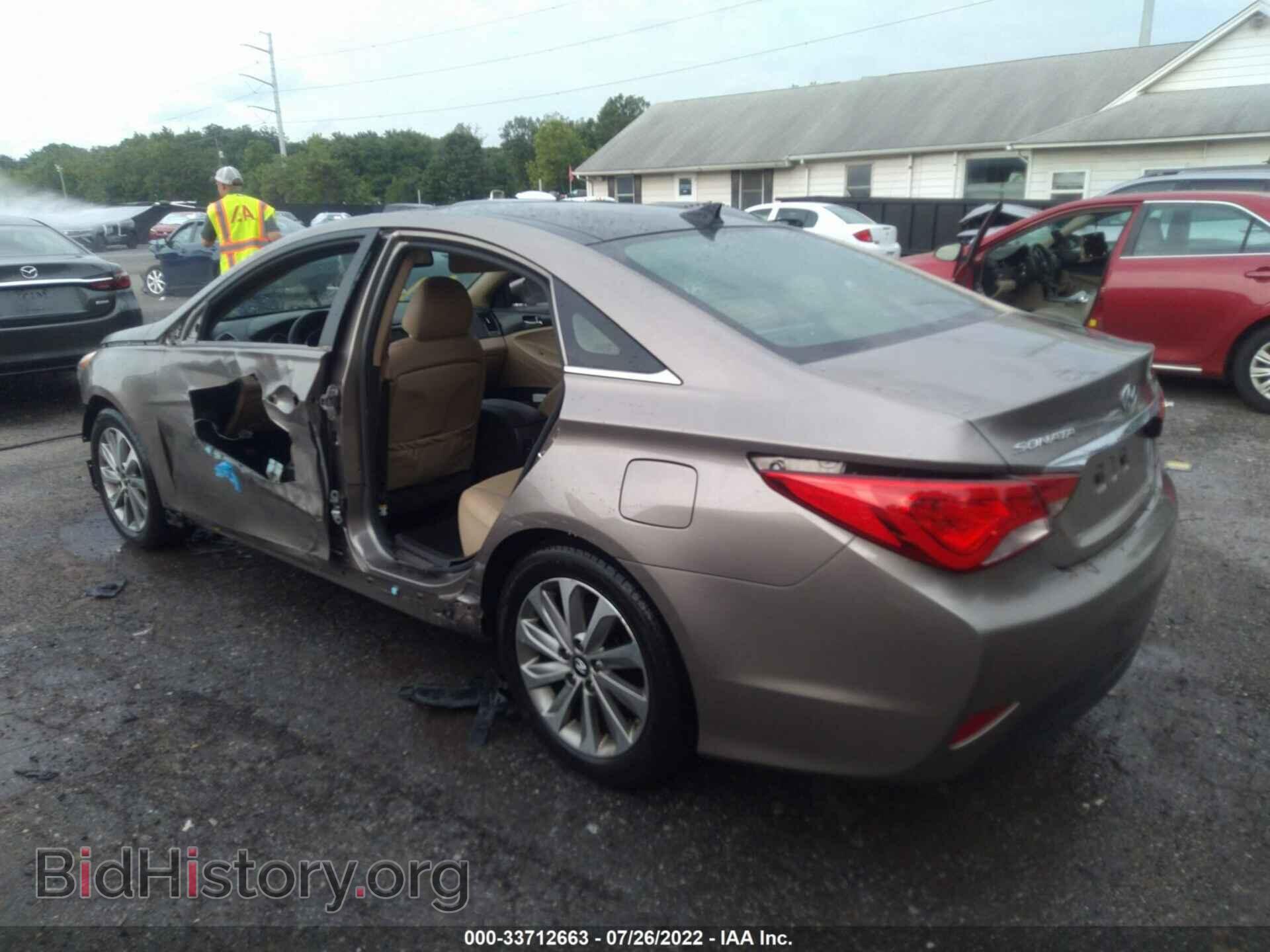 2014 HYUNDAI SONATA - VIN: 5NPEC4AC7EH938083 - Фото 3
