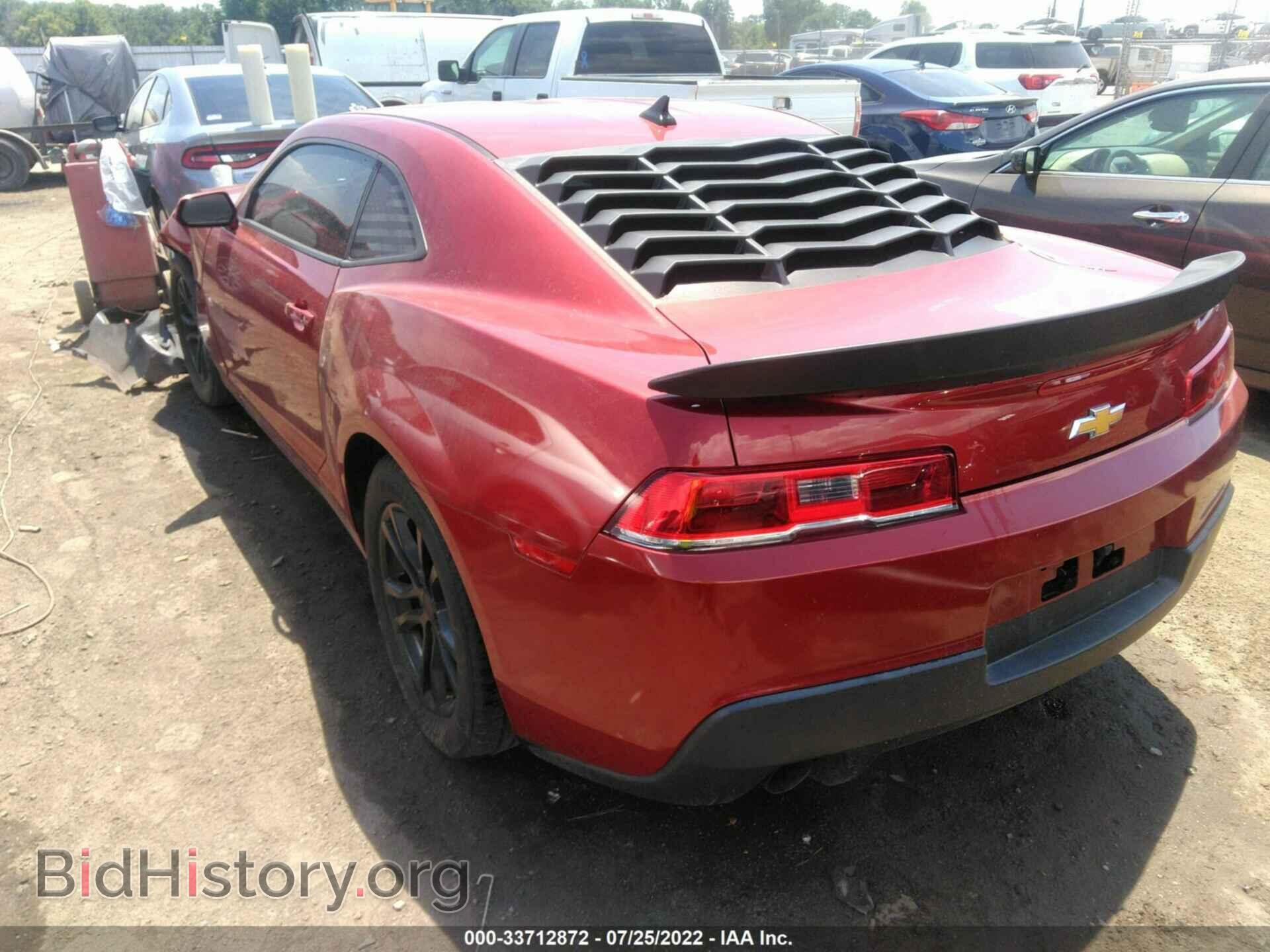 2014 CHEVROLET CAMARO - VIN: 2G1FA1E33E9212591 - Фото 3