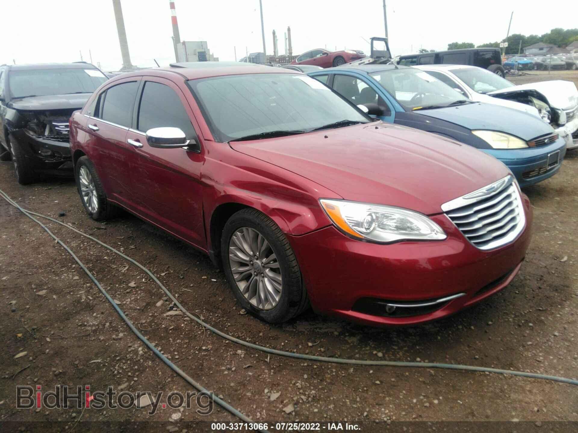 Фотография 1C3CCBCG3CN125627 - CHRYSLER 200 2012
