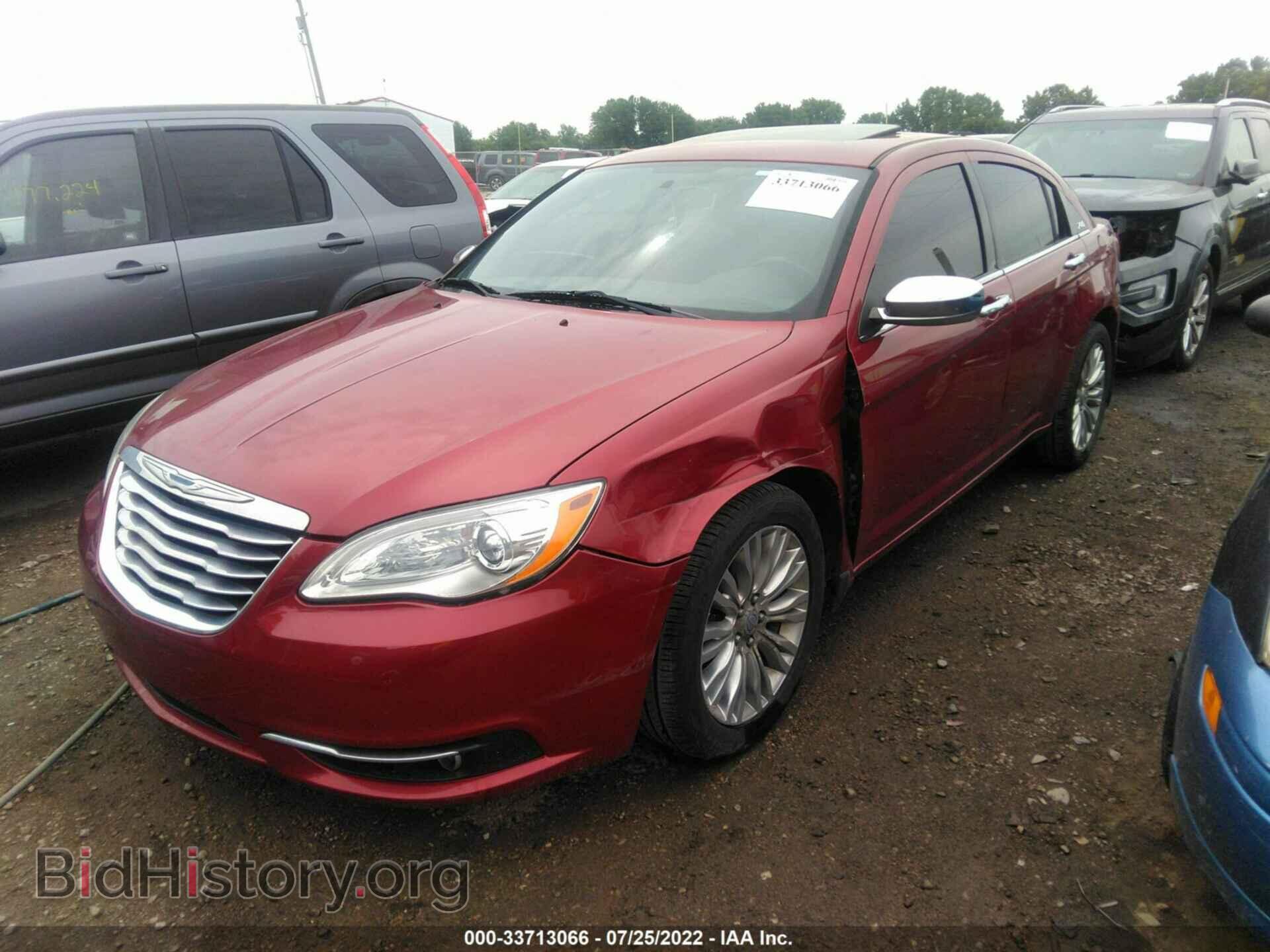 2012 CHRYSLER 200 - VIN: 1C3CCBCG3CN125627 - Фото 2