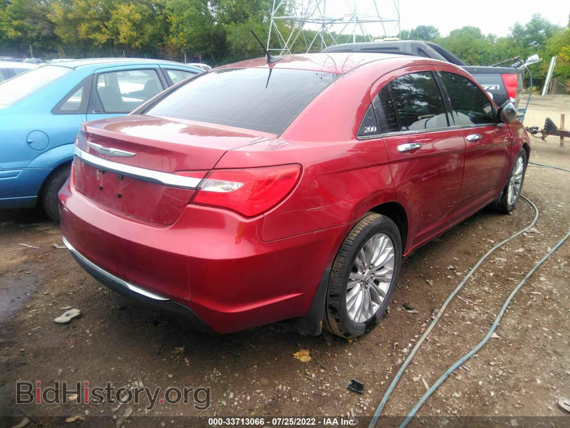 2012 CHRYSLER 200 - VIN: 1C3CCBCG3CN125627 - Фото 4