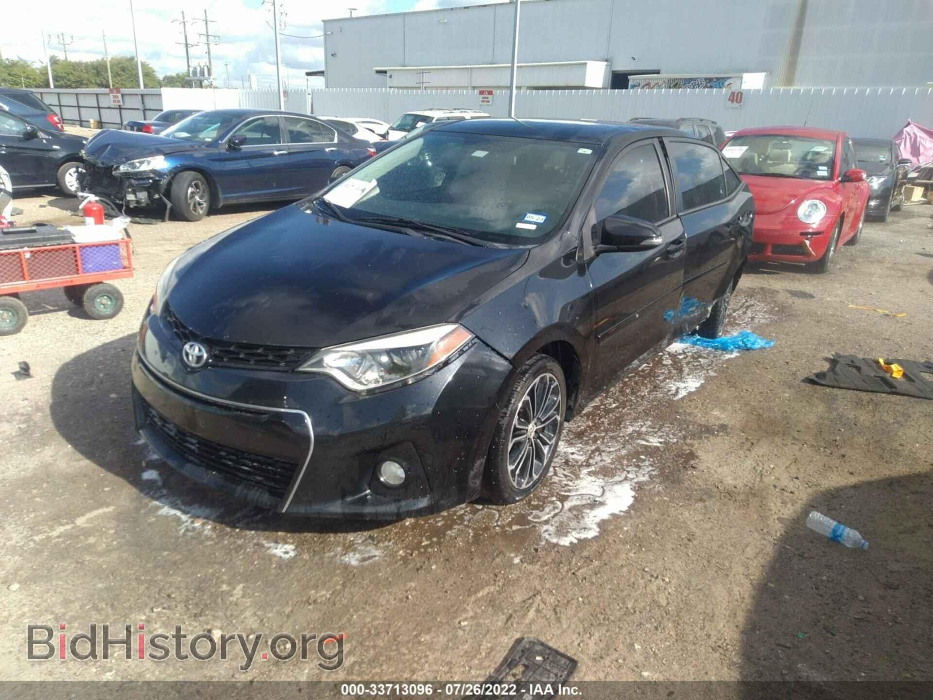 2014 TOYOTA COROLLA - VIN: 2T1BURHEXEC107006 - Фото 2