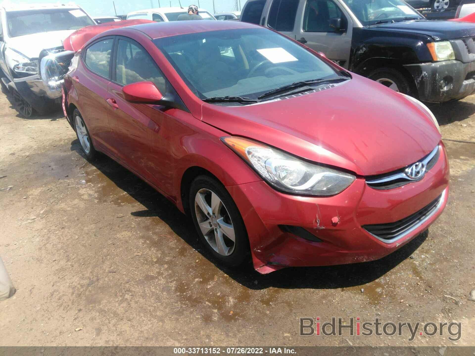 Photo 5NPDH4AE1DH357787 - HYUNDAI ELANTRA 2013