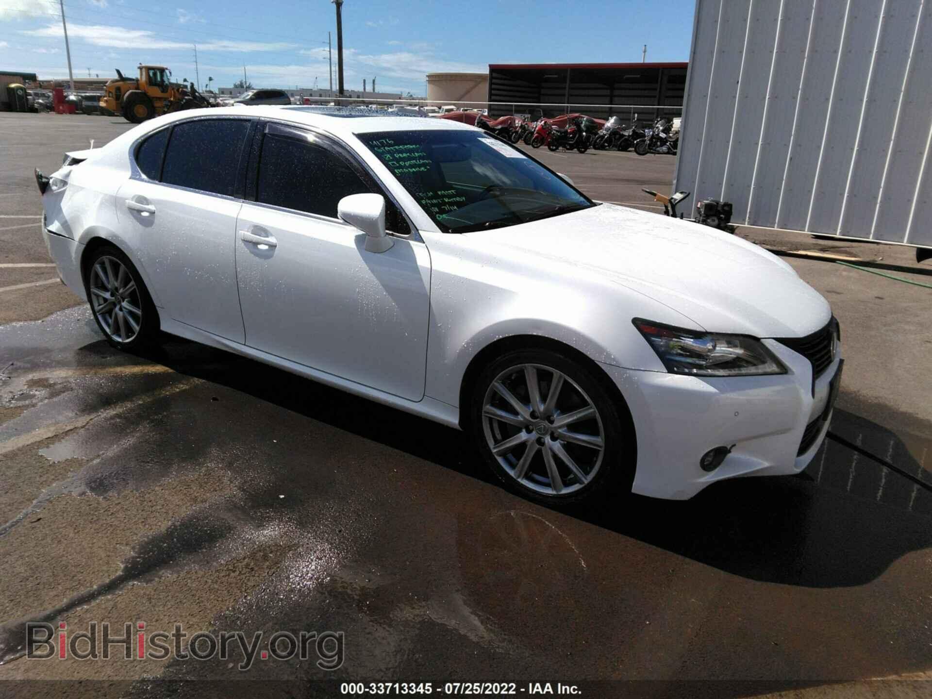Фотография JTHBE1BL6FA000657 - LEXUS GS 350 2015