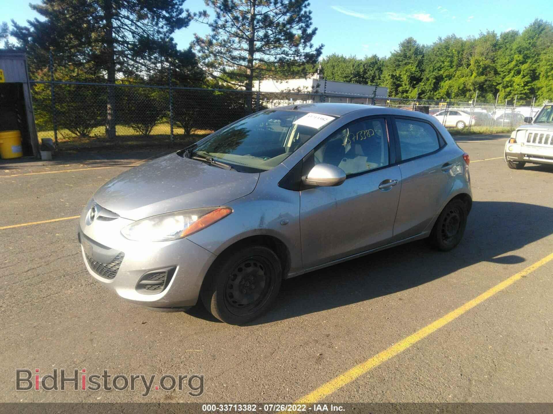 2012 MAZDA MAZDA2 - VIN: JM1DE1KZ4C0140903 - Фото 2