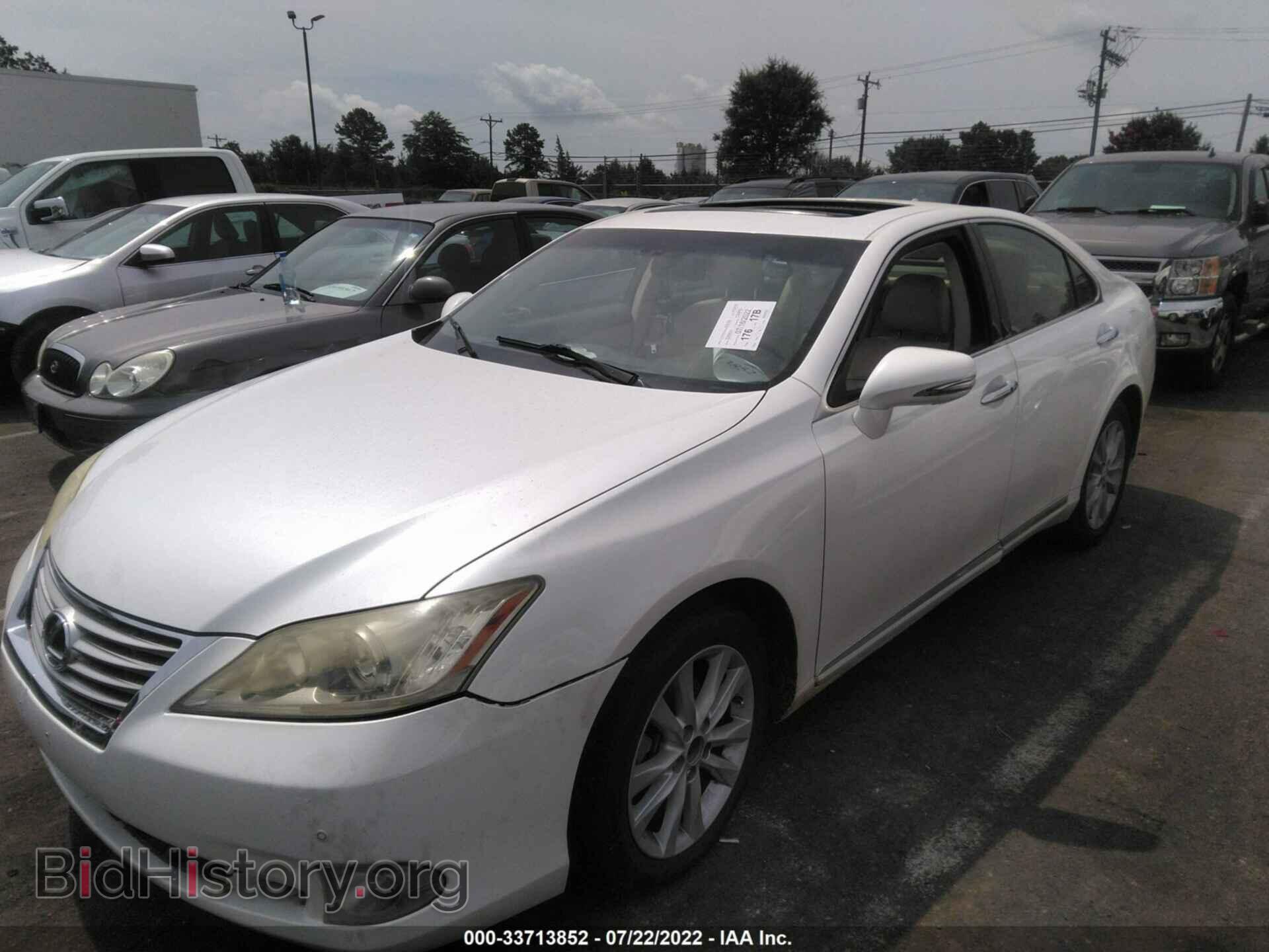 2012 LEXUS ES 350 - VIN: JTHBK1EG8C2479757 - Фото 2