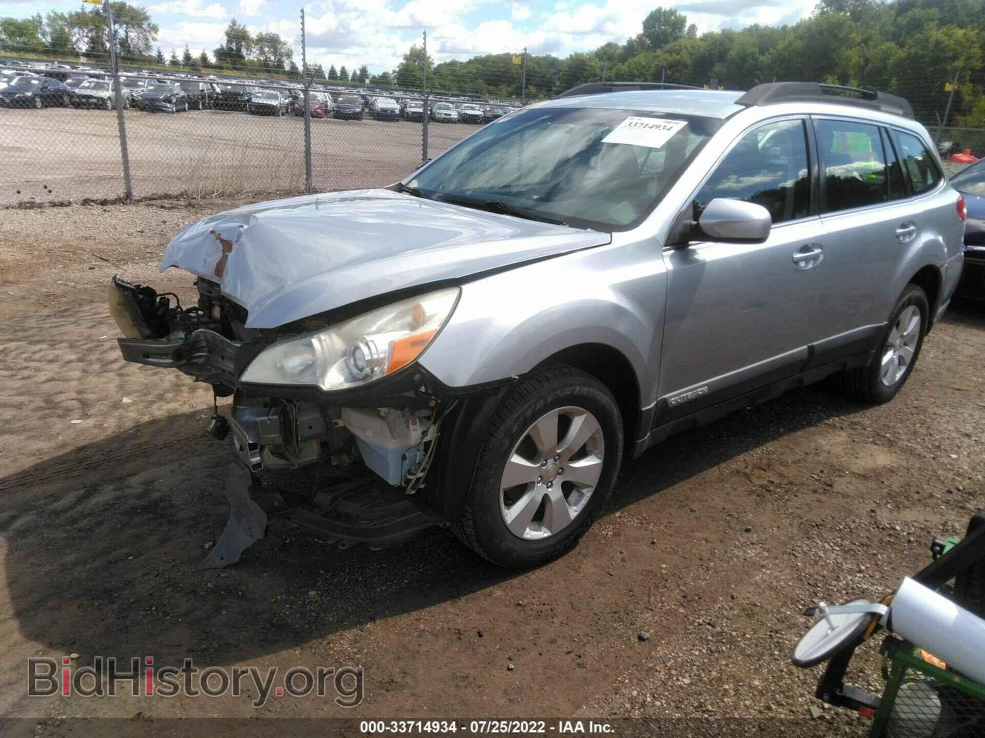 2012 SUBARU OUTBACK - VIN: 4S4BRBAC0C1286381 - Фото 2