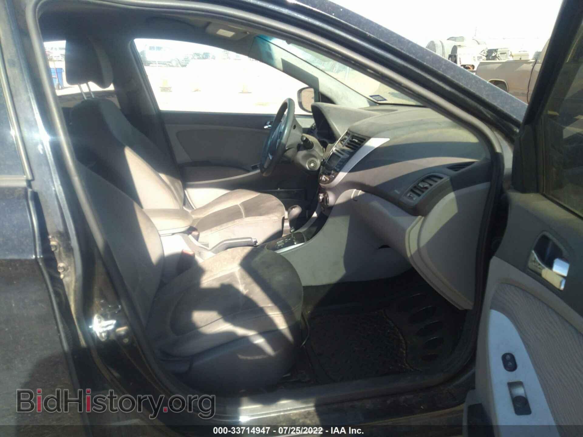 2012 HYUNDAI ACCENT - VIN: KMHCU4AE0CU055088 - Фото 5