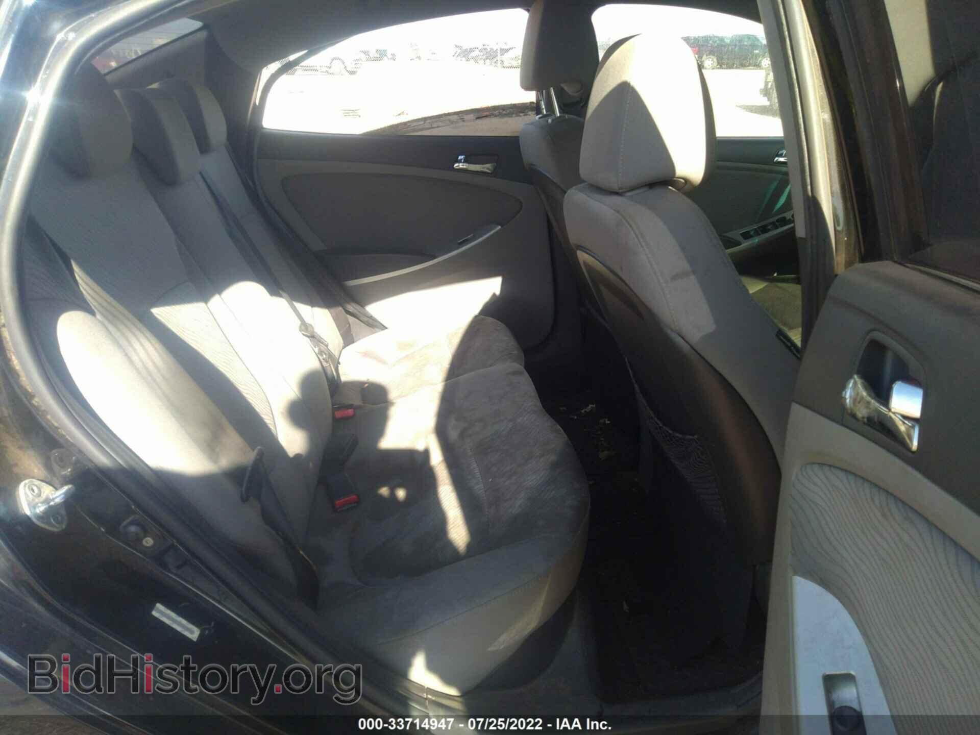 2012 HYUNDAI ACCENT - VIN: KMHCU4AE0CU055088 - Фото 8