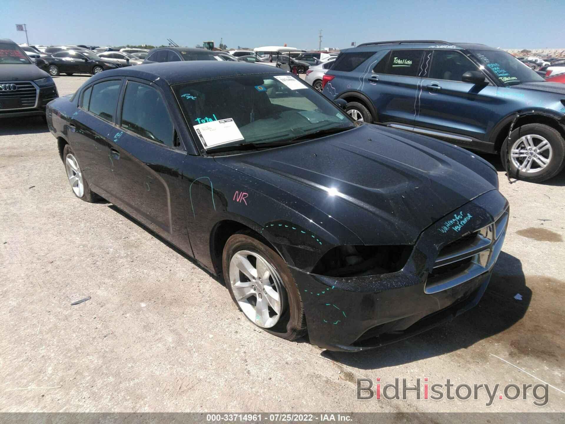 Photo 2C3CDXBG8EH180498 - DODGE CHARGER 2014