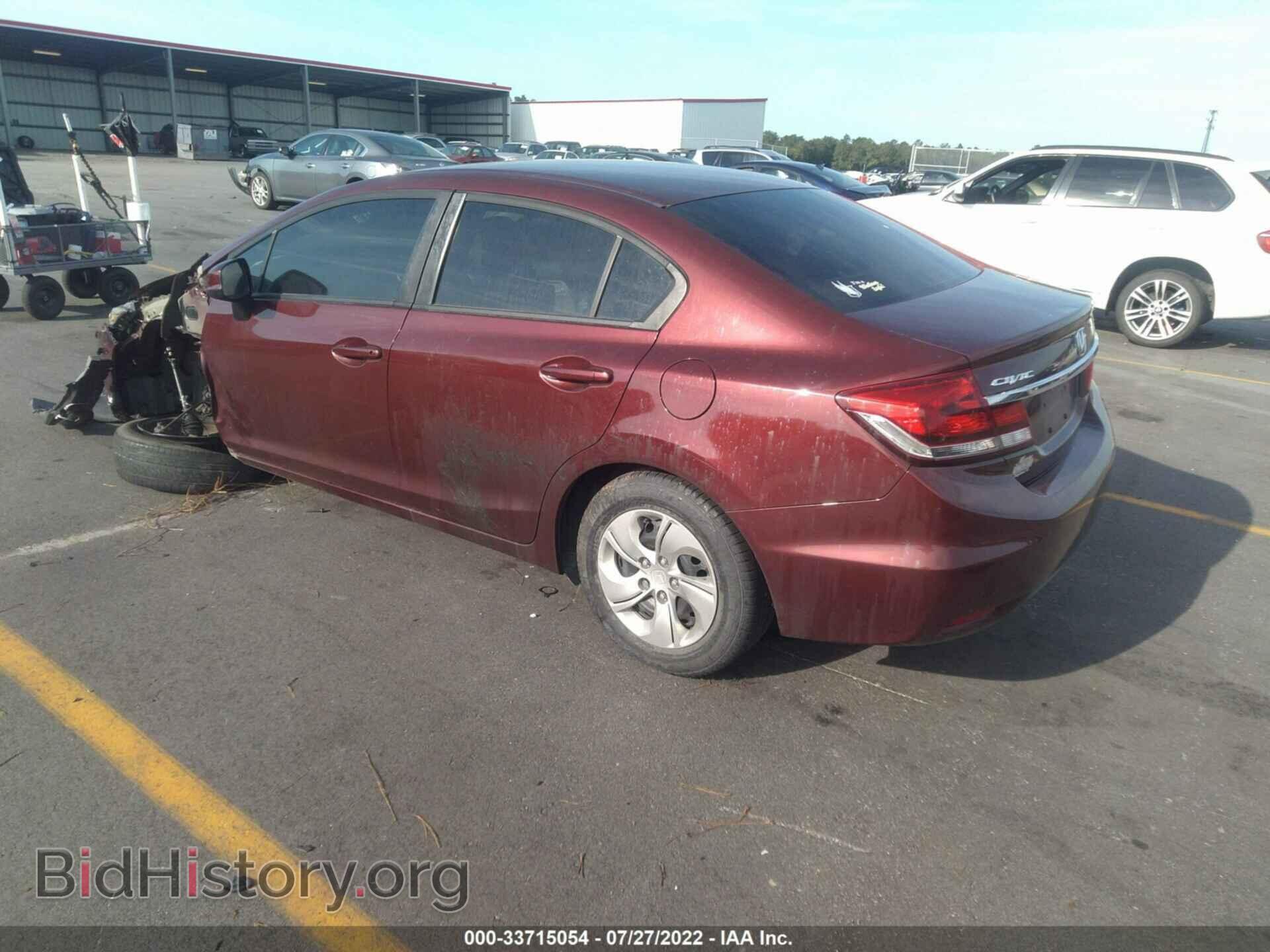 2013 HONDA CIVIC SDN - VIN: 19XFB2F5XDE043499 - Фото 3