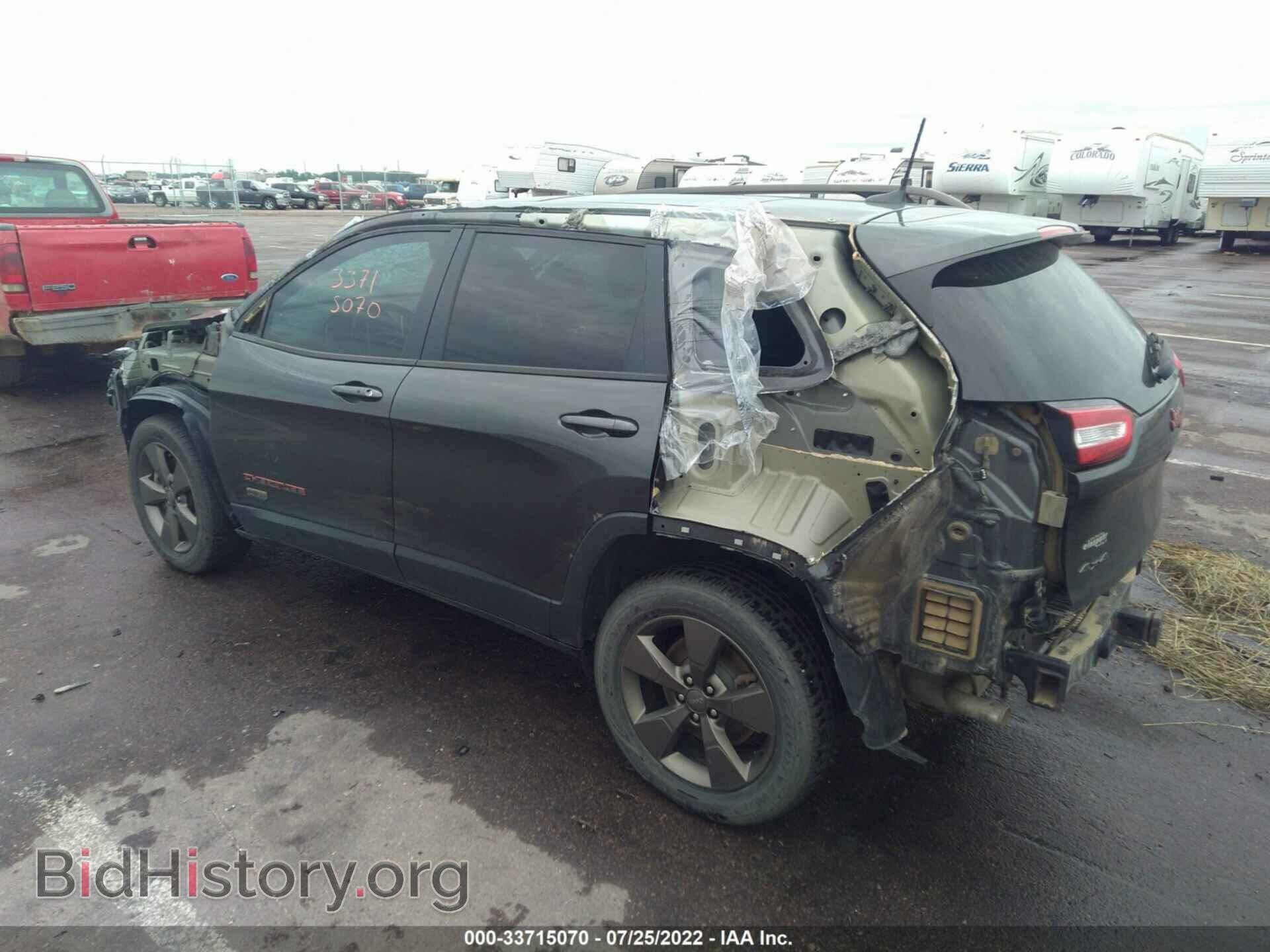 2016 JEEP CHEROKEE - VIN: 1C4PJMCS1GW339857 - Фото 3