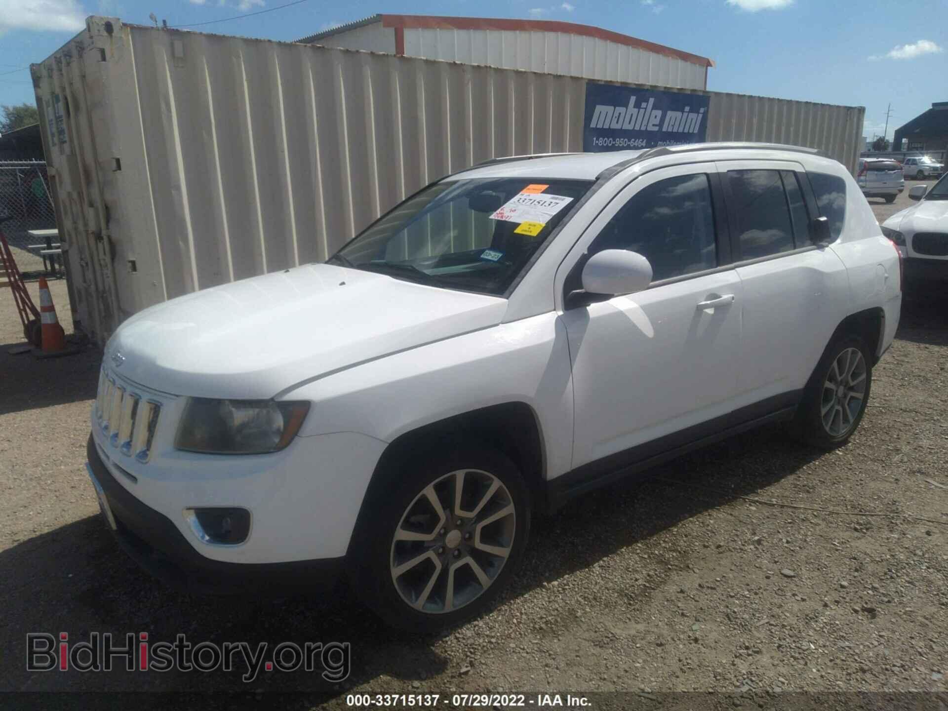 2014 JEEP COMPASS - VIN: 1C4NJCCB7ED662952 - Фото 2