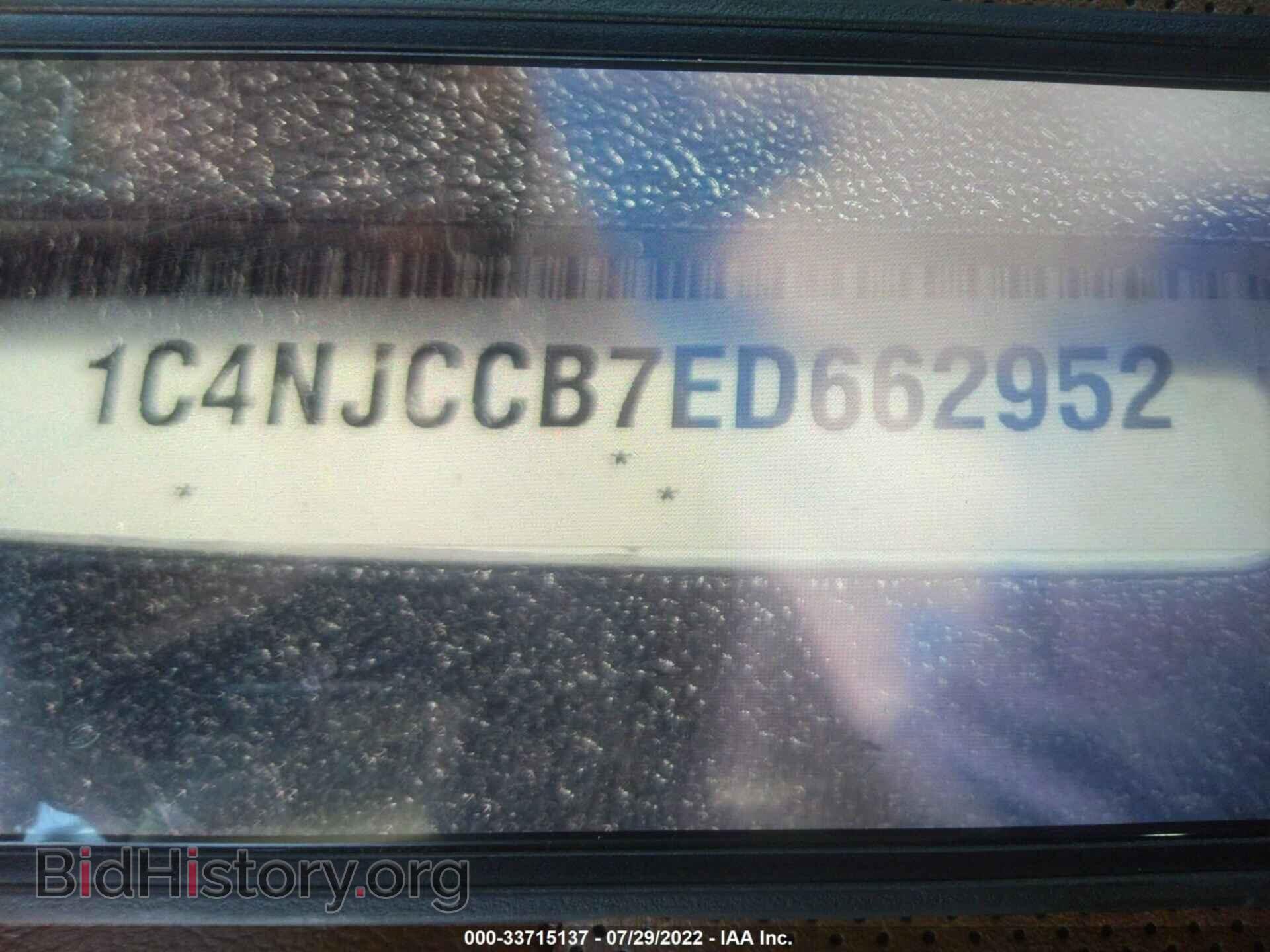 2014 JEEP COMPASS - VIN: 1C4NJCCB7ED662952 - Фото 9