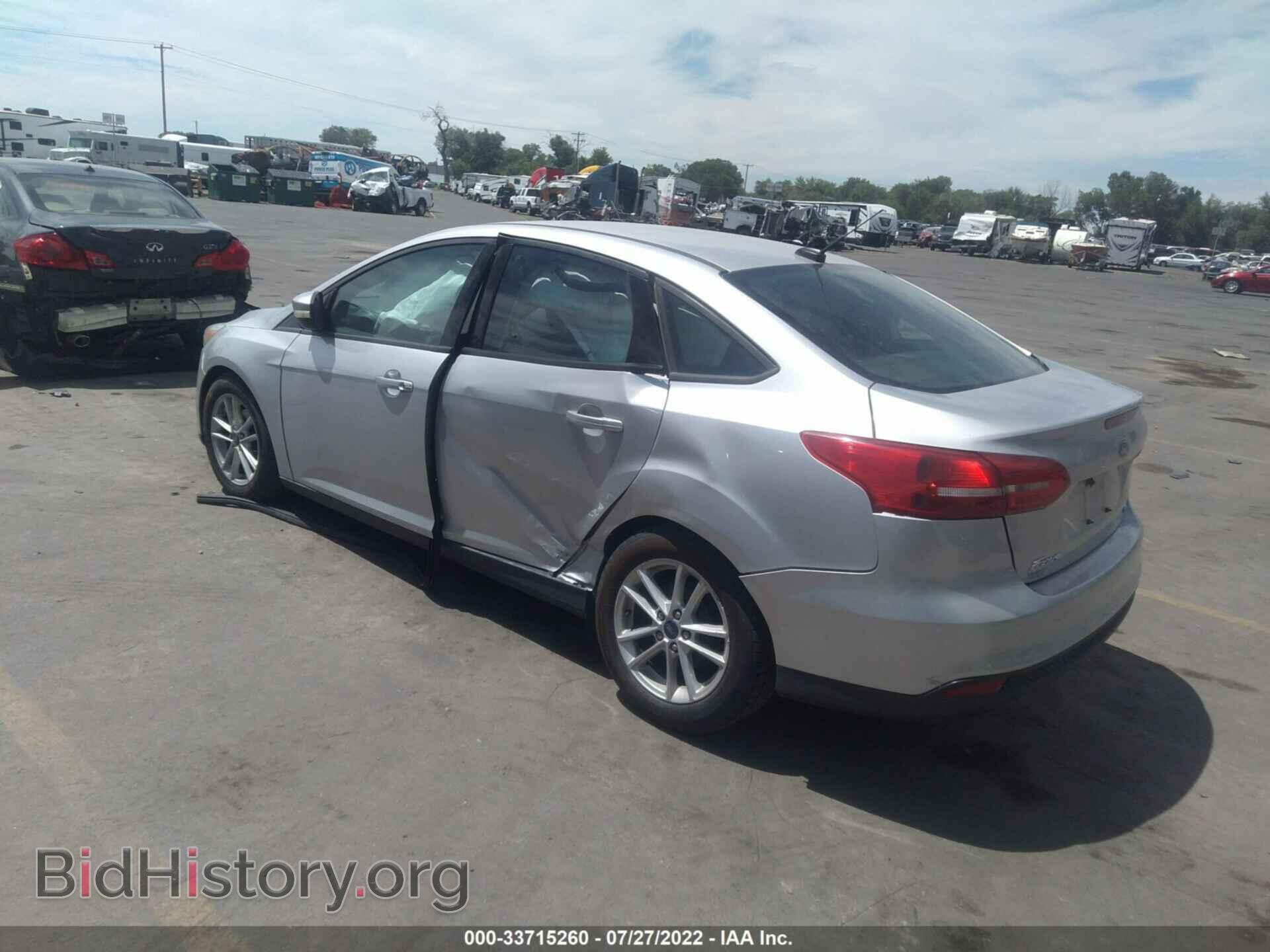 2016 FORD FOCUS - VIN: 1FADP3F21GL325598 - Фото 3
